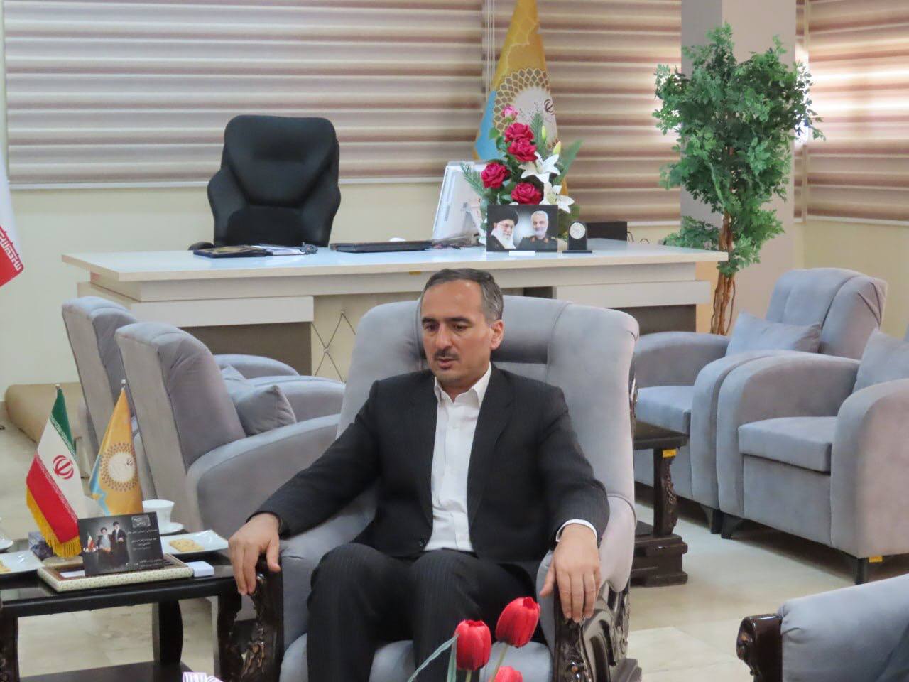 دیدار مدیر کل کانون پرورشی کودکان و نوجوانان استان با فرماندار شهرستان