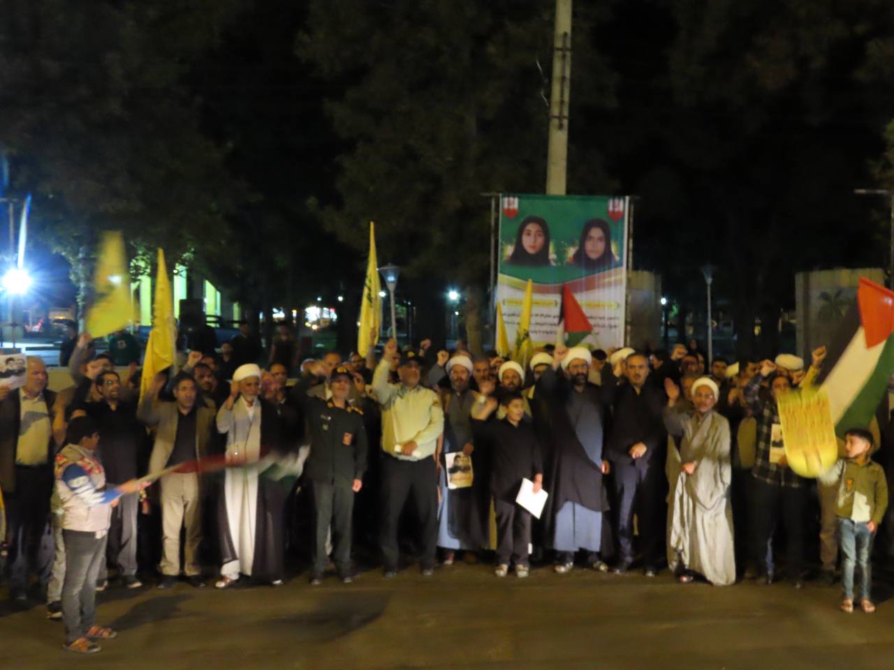خروش مردم ولایی و انقلابی شهرستان چایپاره در محکومیت جنایات رژیم غاصب صهیونیستی در پی به شهادت رساندن سید مقاومت سید حسن نصر الله دبیر کل شهید حزب الله لبنان