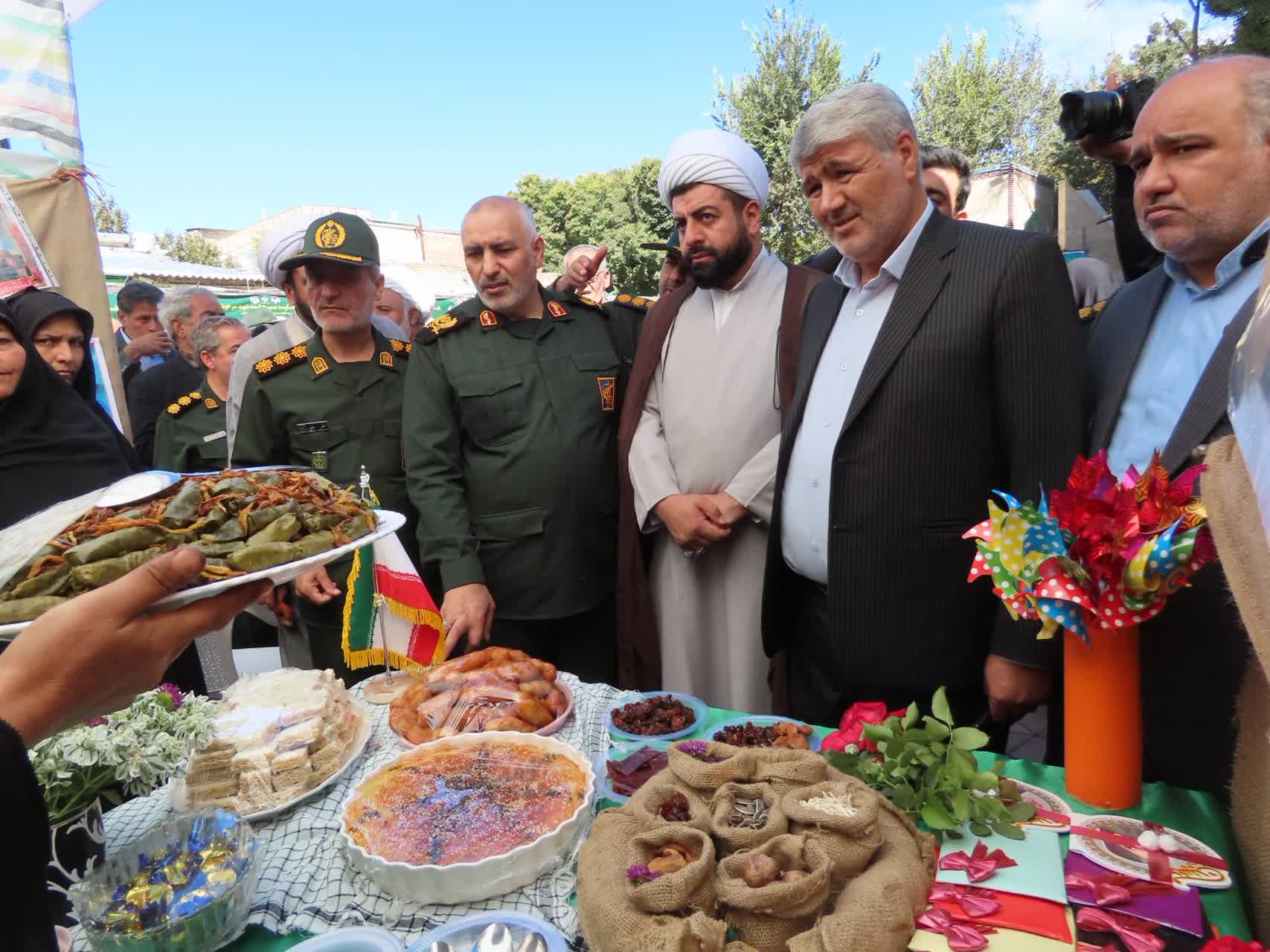 مراسم افتتاح نمایشگاه پایگاههای مقاومت اسوه ناحیه چایپاره