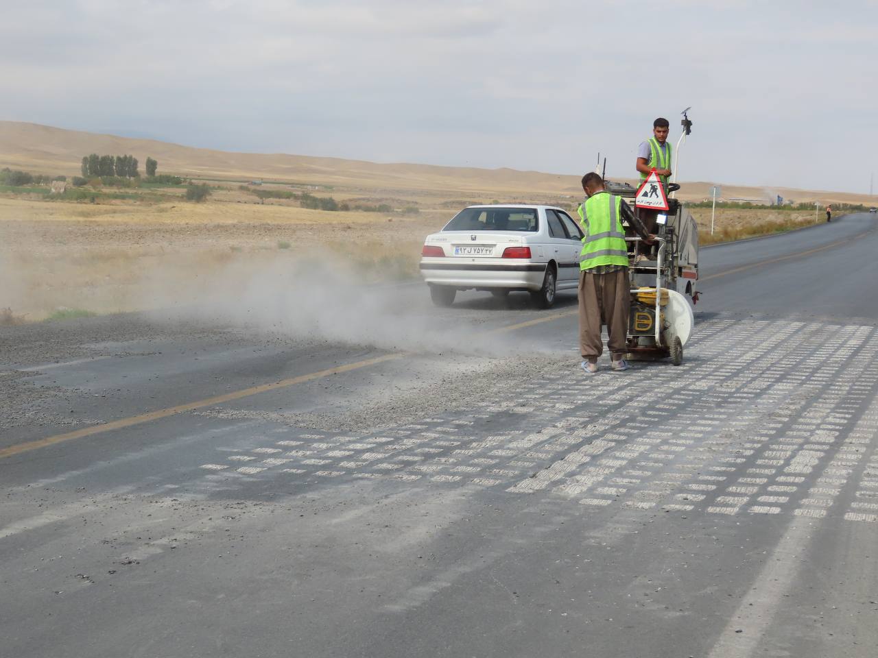 بازدید فرماندار از روند اجرای مصوبات شورای ترافیک شهرستان