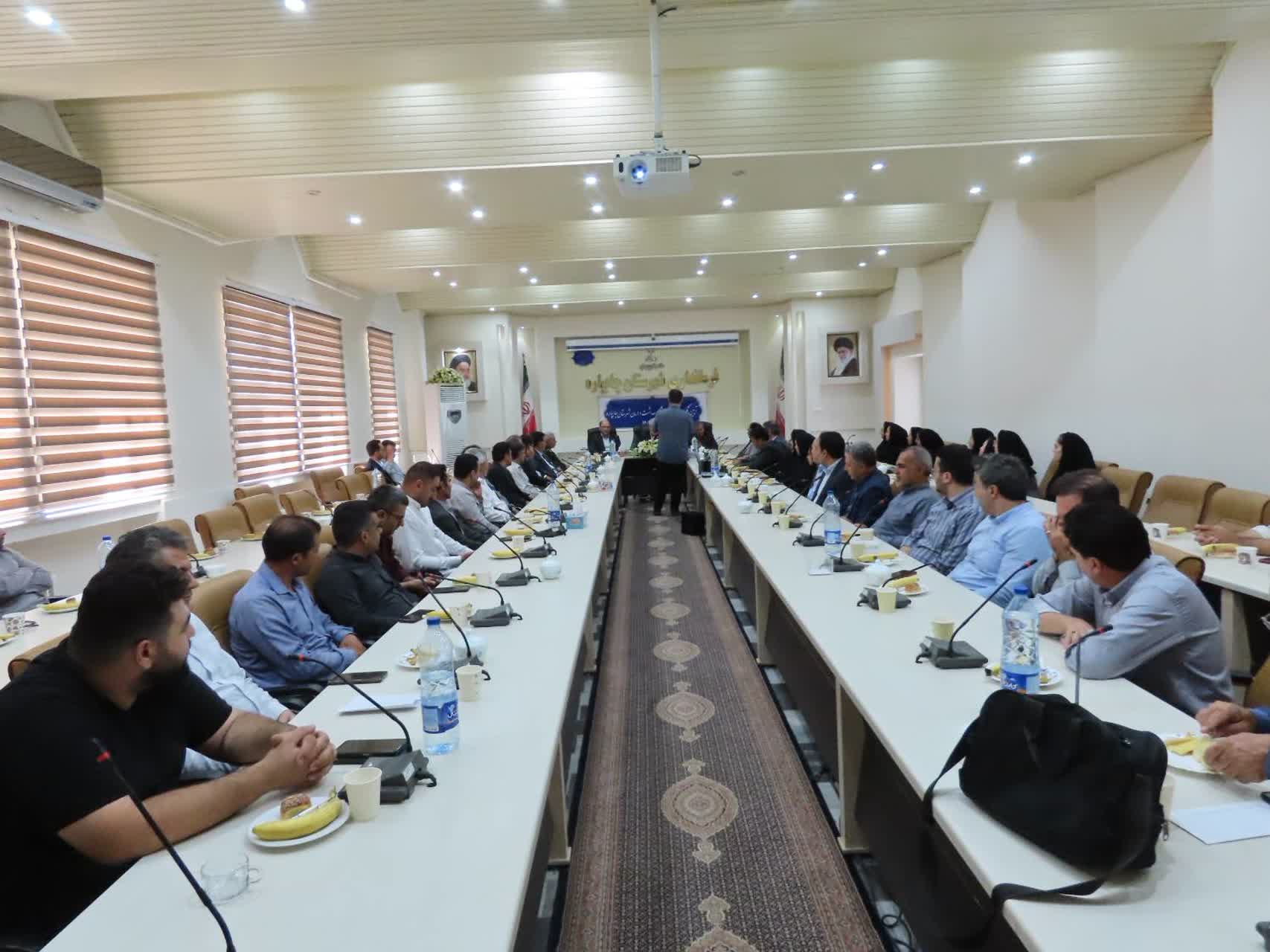 برگزاری آیین تکریم و معارفه مدیر شبکه بهداشت و درمان شهرستان چایپاره