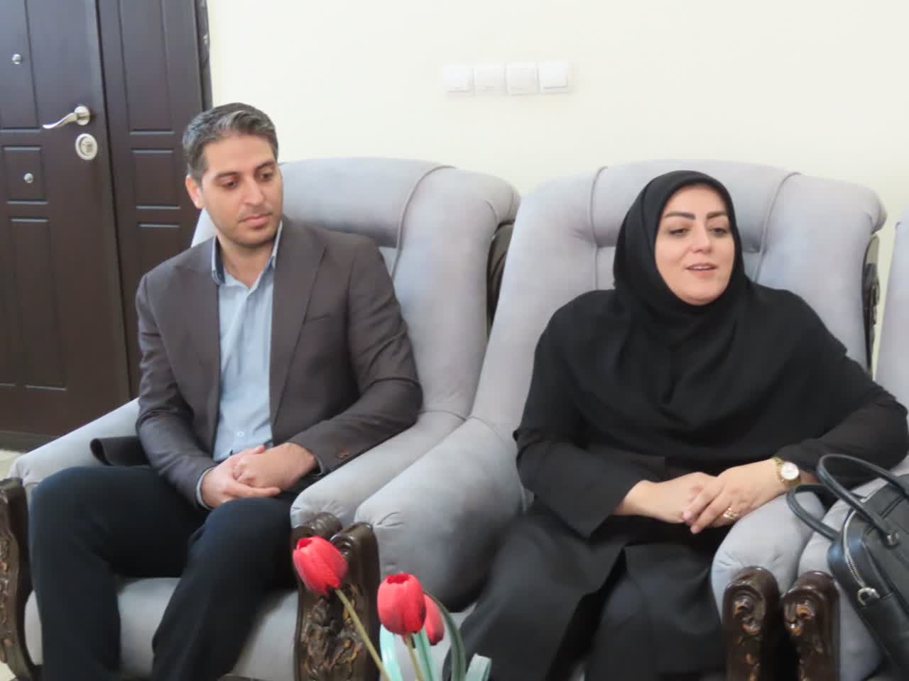 دیدار رییس جدید اداره راه و شهرسازی شهرستان خوی با فرماندار چایپاره