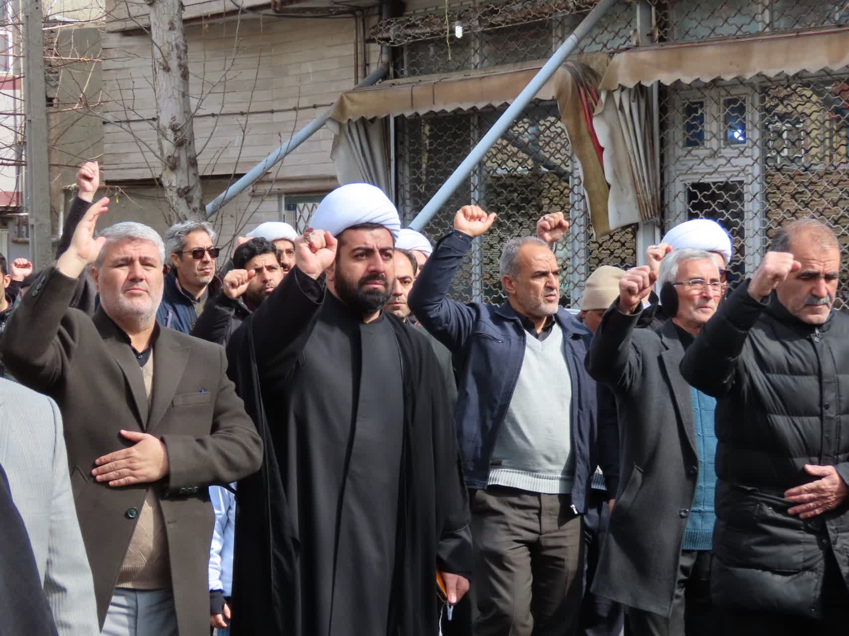 برگزاری مراسم عزاداری خیابانی و خروش حماسی مردم غیور چایپاره در سوگ شهادت قائد امت، حضرت آیت الله خامنه‌ای(قدس سره)