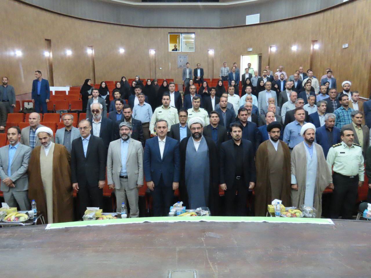 آئین تکریم و معارفه رییس حوزه قضائی شهرستان چایپاره