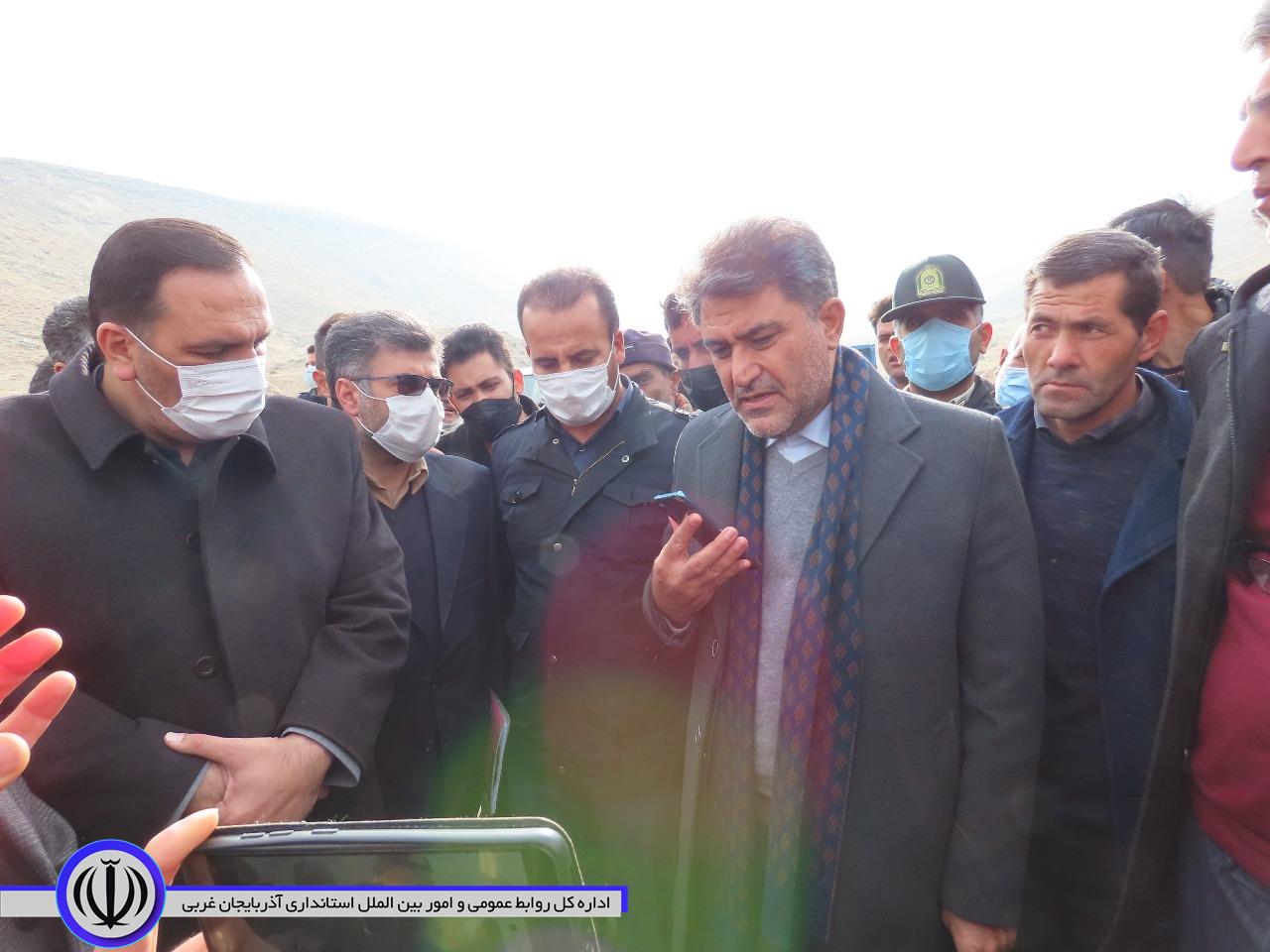 گزارش تصویری از بازید امینی به همراه دکتر عادل نجف زاده نماینده محترم شهرستان خوی و چایپاره از معدن روستای چورس