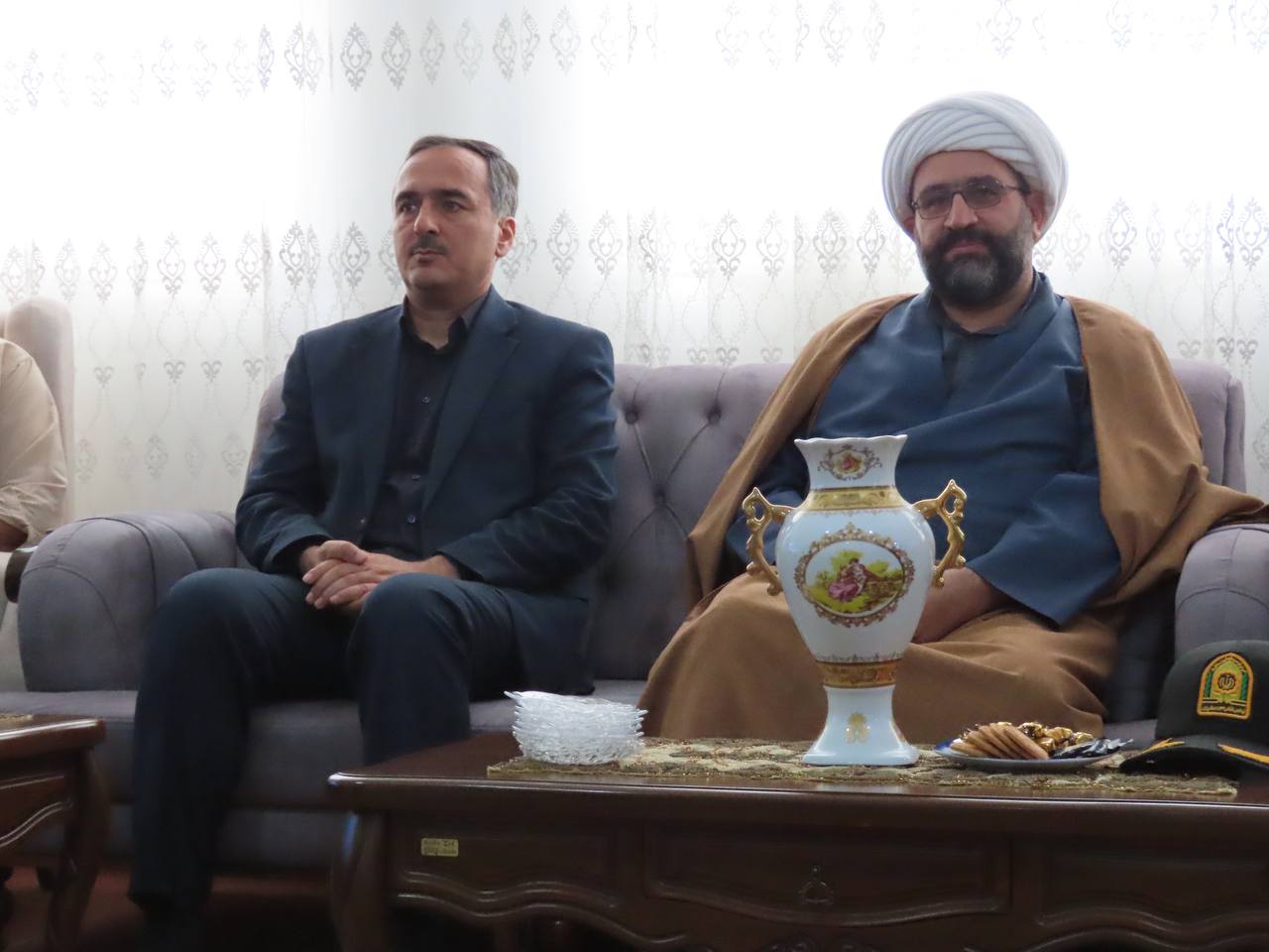 بهمناسبت هفته نیروی انتظامی صورت پذیرفت: دیدار با جانباز سرافراز فراجا