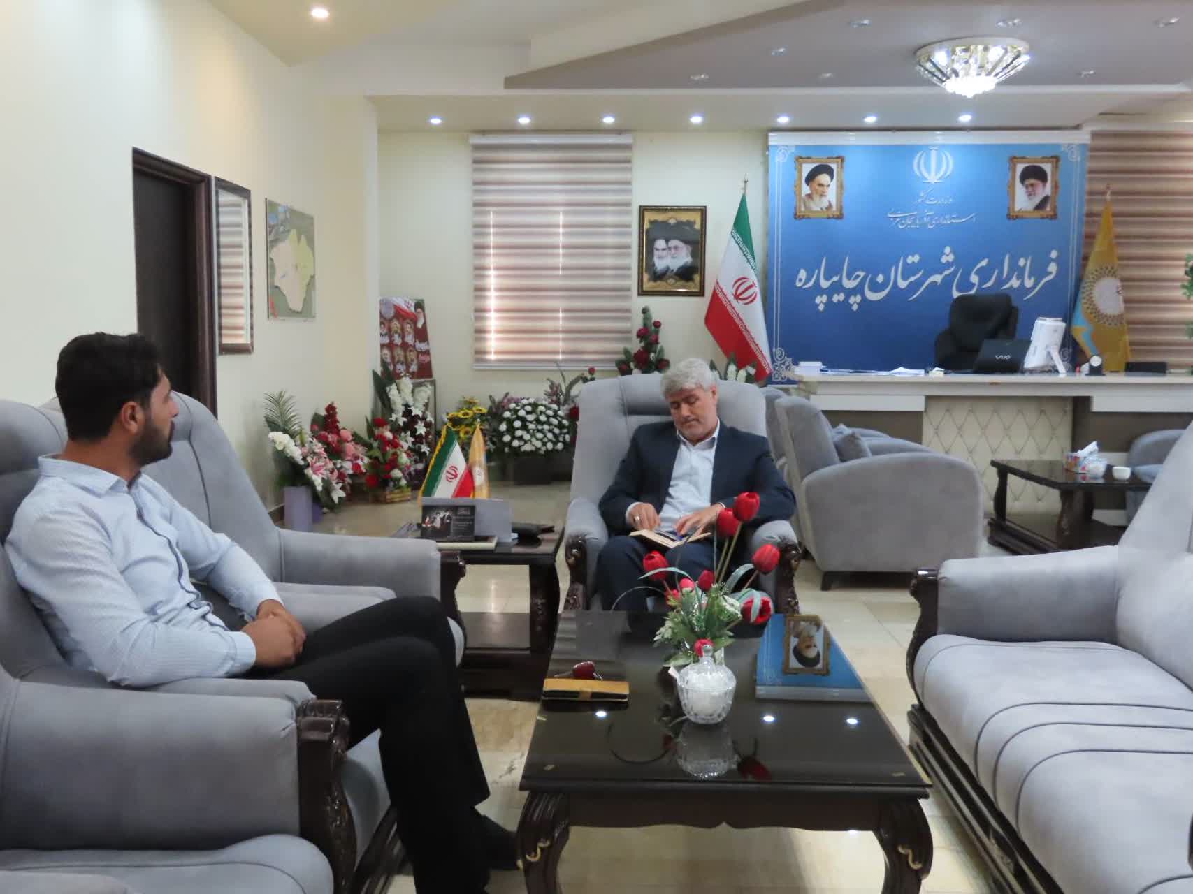 احصاء و بررسی مشکلات مردمی توسط فرماندار شهرستان چایپاره