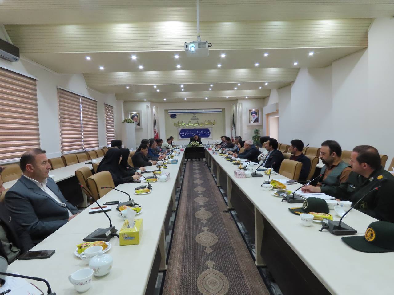 جلسه ستاد بازآفرینی شهری پایدار شهرستان چایپاره