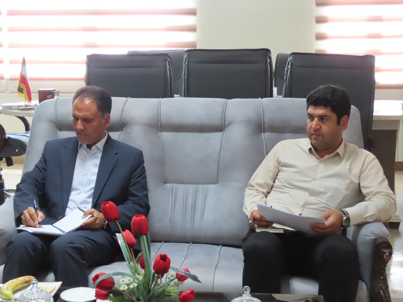 دیدار و گفتگوی مدیر عامل شرکت آب و فاضلاب استان آذربایجان غربی با فرماندار شهرستان چایپاره