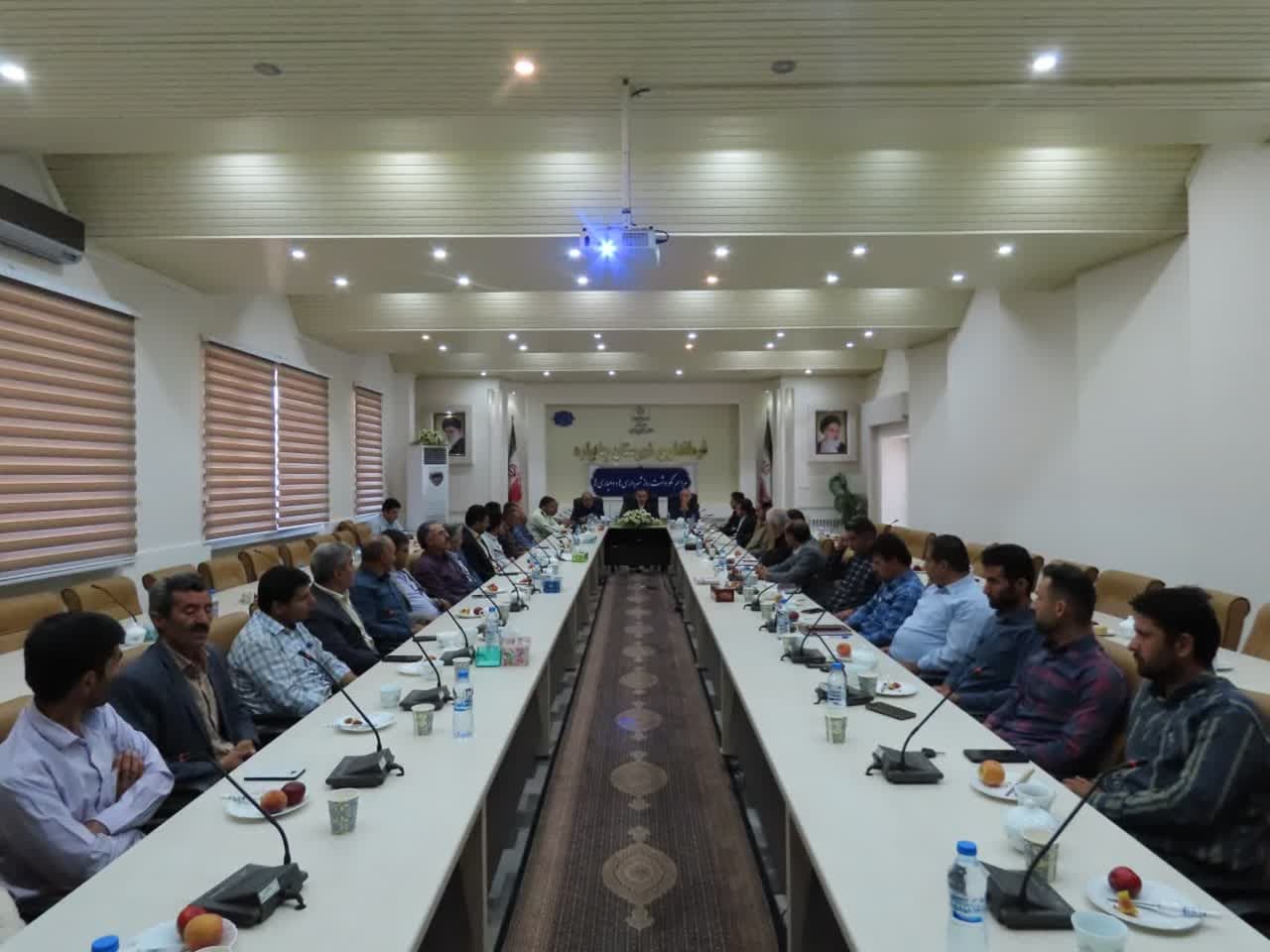 مراسم تکریم روز شهردار و دهیار