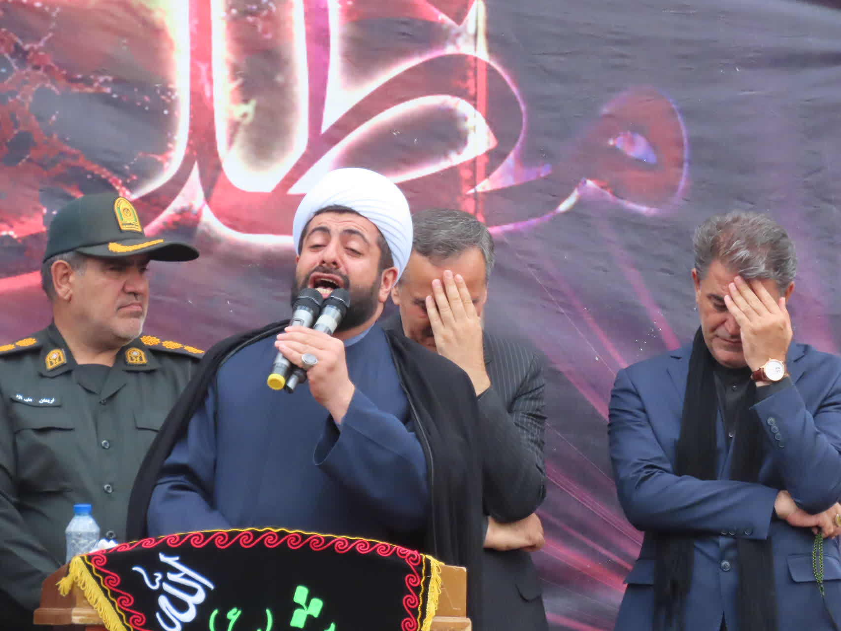 مراسم باشکوه تجمع عاشورائیان شهرستان چایپاره