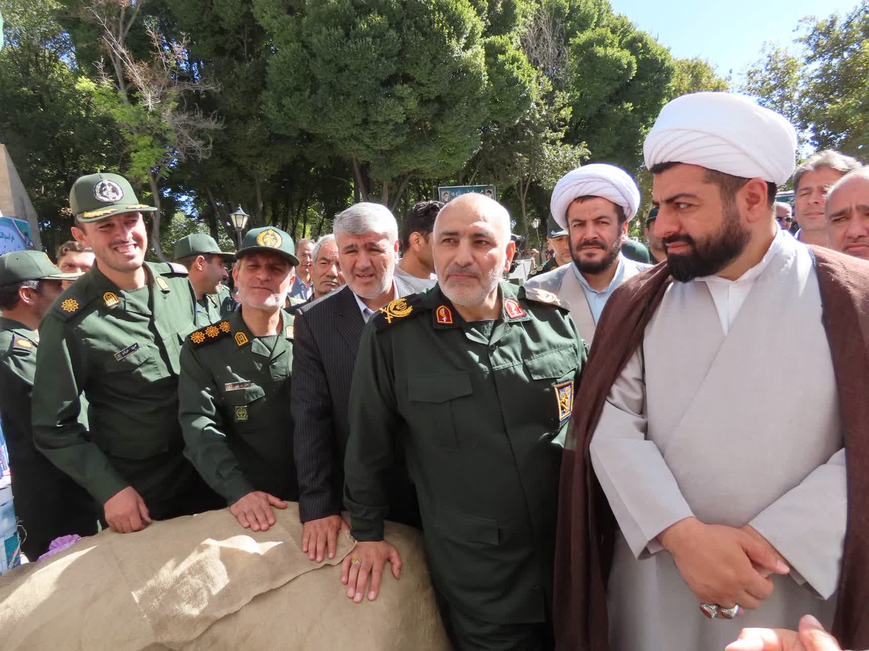 مراسم افتتاح نمایشگاه پایگاههای مقاومت اسوه ناحیه چایپاره