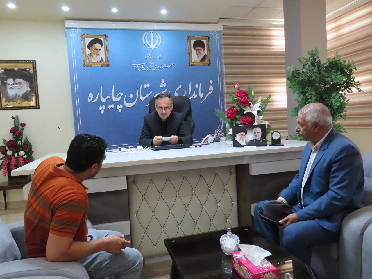 احصاء و بررسی مشکلات مردمی توسط نماینده عالی دولت در شهرستان چایپاره