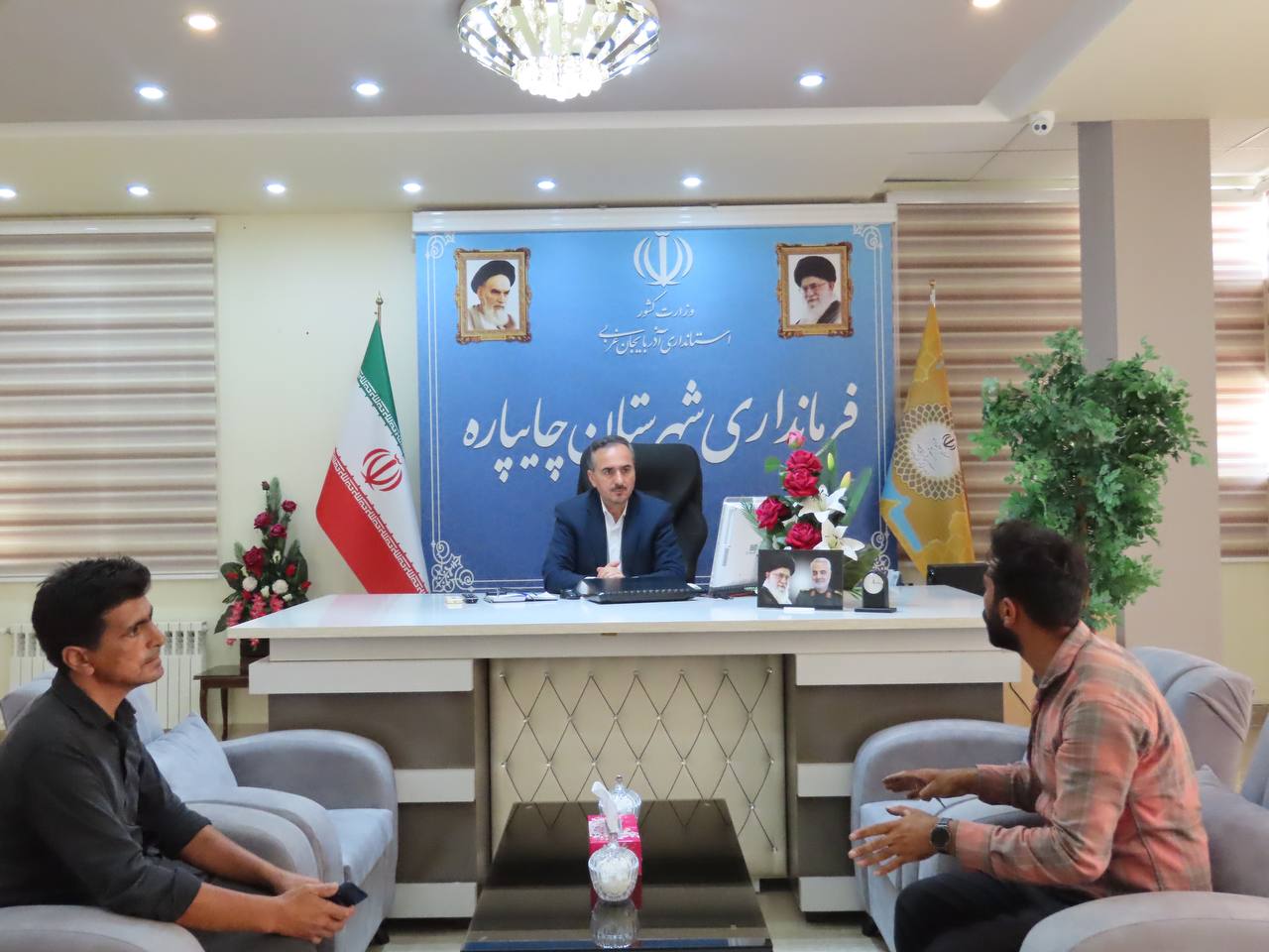 احصاء و بررسی مشکلات مردمی توسط نماینده عالی دولت در شهرستان چایپاره