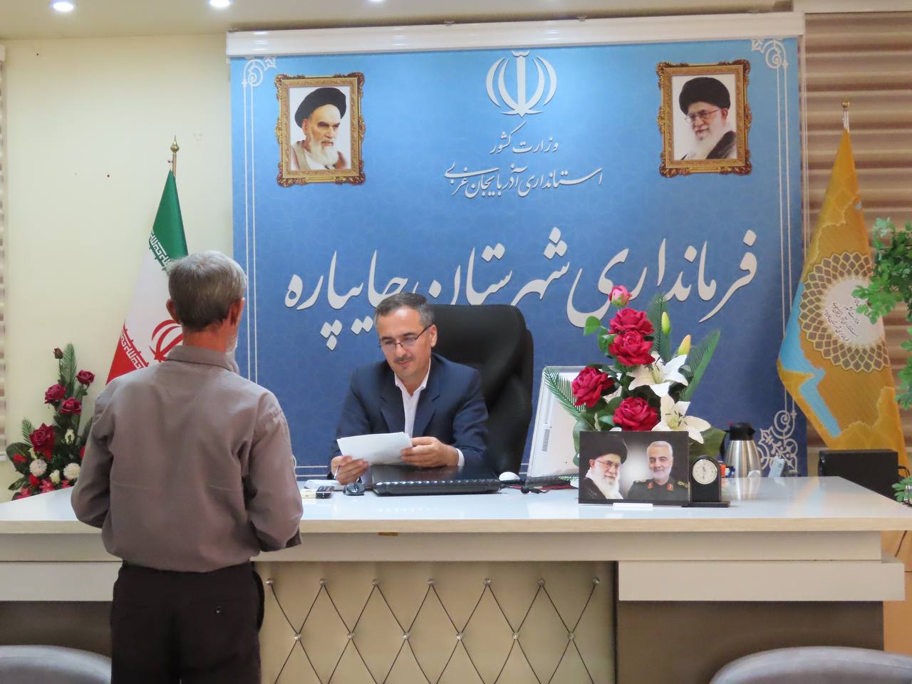 احصاء و بررسی مشکلات مردمی توسط نماینده عالی دولت در شهرستان چایپاره