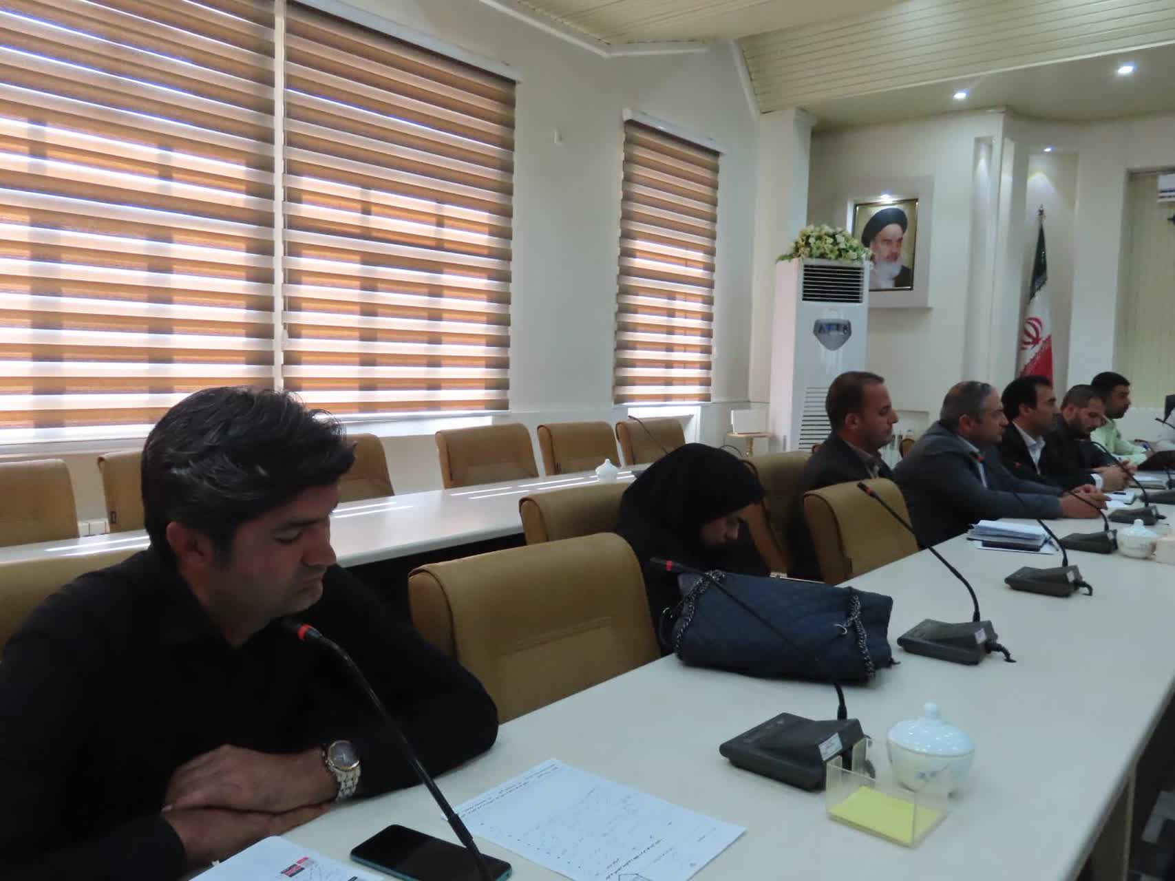 جلسه کمیسیون پیشگیری و مقابله با سرقت شهرستان چایپاره