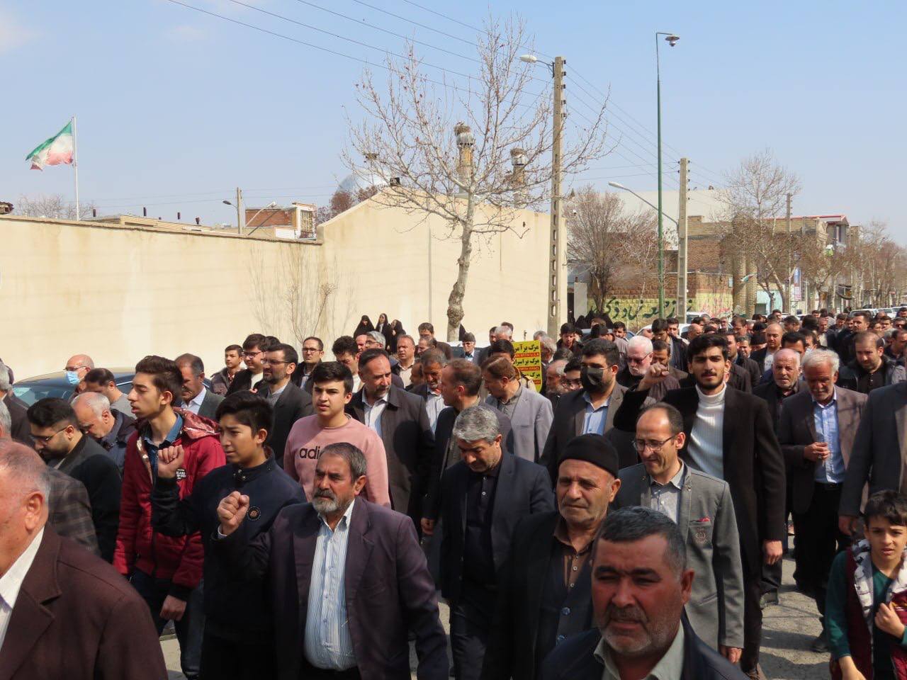 خروش مردم ولایی و انقلابی شهرستان چایپاره در حمایت از مردم مظلوم فلسطین و محکومیت جنایات رژیم غاصب صهیونیستی