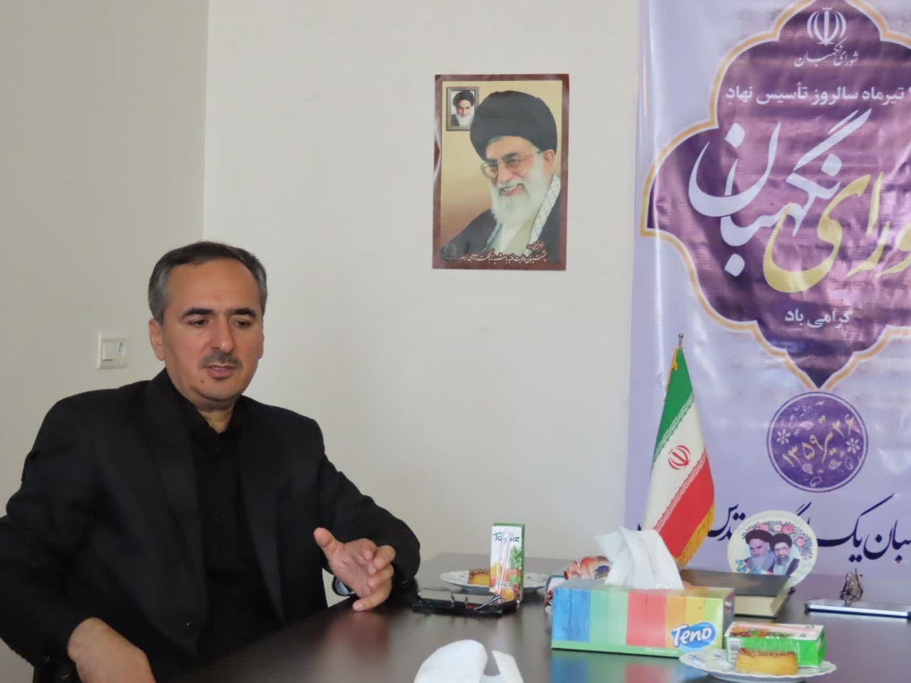 دیدار فرماندار شهرستان چایپاره با رییس هیأت بازرسی و نظارت بر انتخابات شهرستان چایپاره