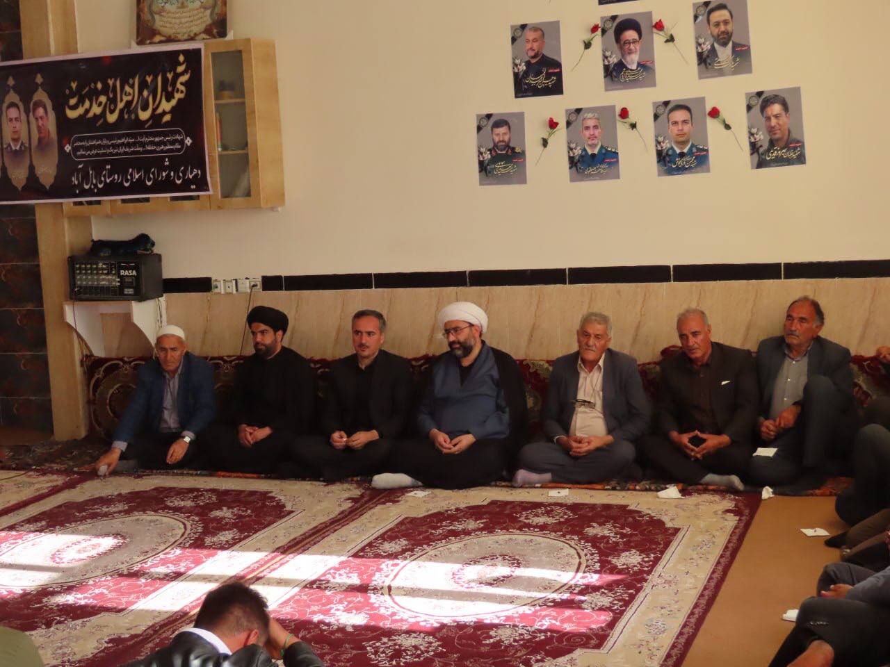 مراسم گرامیداشت شهدای خدمت در شهرستان چایپاره