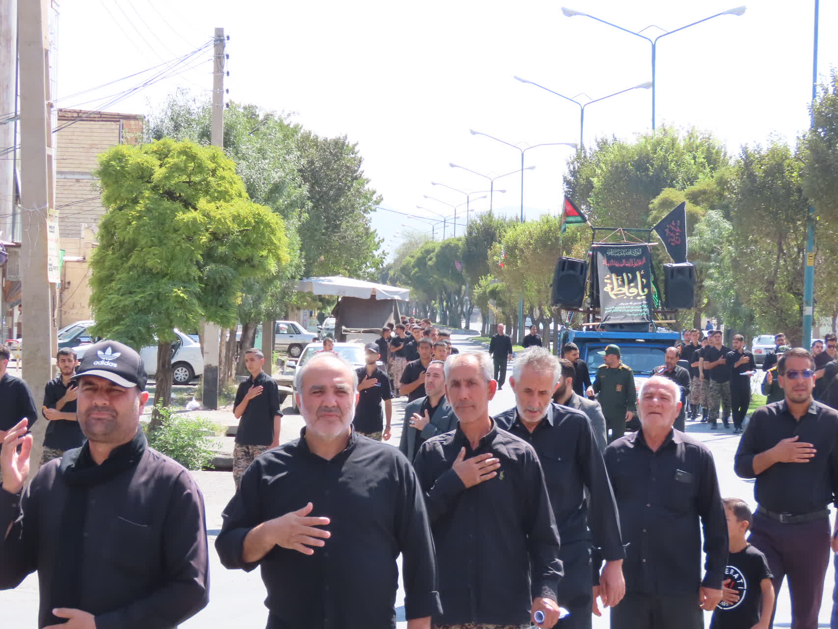 مراسم عزاداری خیابانی سالروز رحلت نبی اکرم (ص) و امام حسن مجتبی (ع)