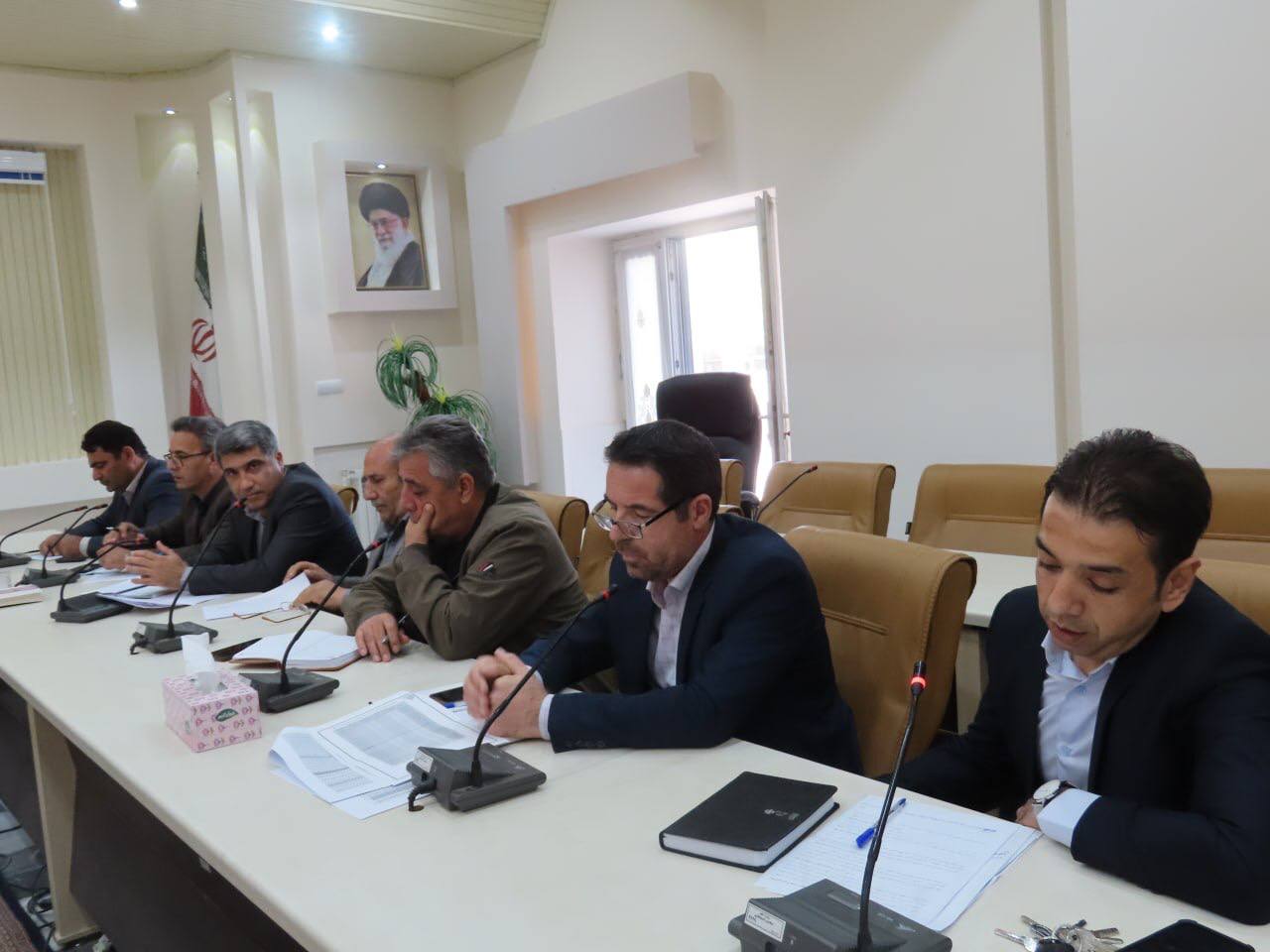 جلسه شورای حفاظت از منابع آب شهرستان چایپاره