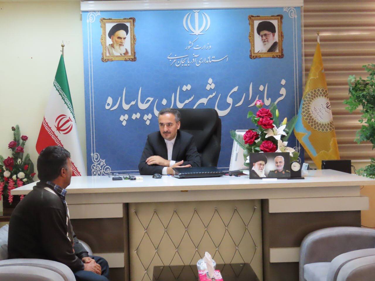 احصاء و بررسی مشکلات مردمی توسط نماینده عالی دولت در شهرستان چایپاره