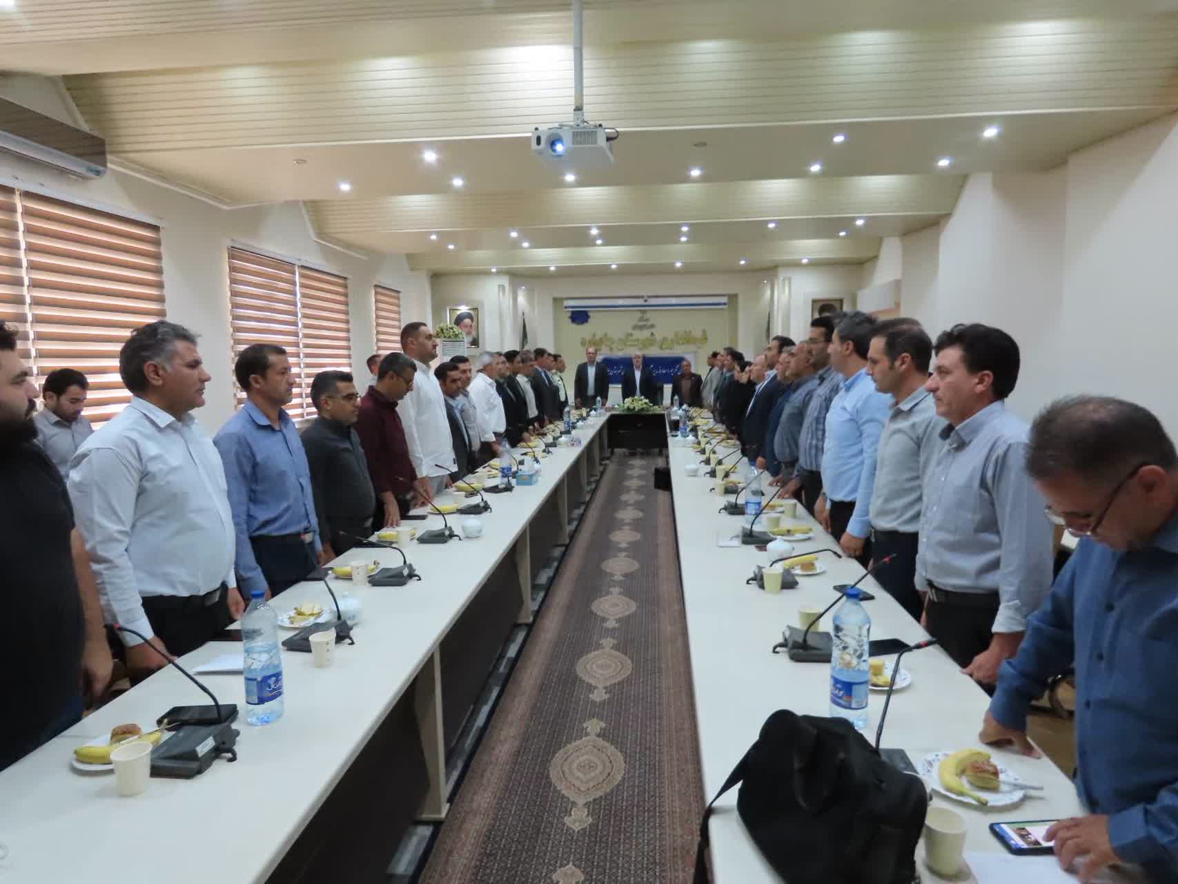 برگزاری آیین تکریم و معارفه مدیر شبکه بهداشت و درمان شهرستان چایپاره