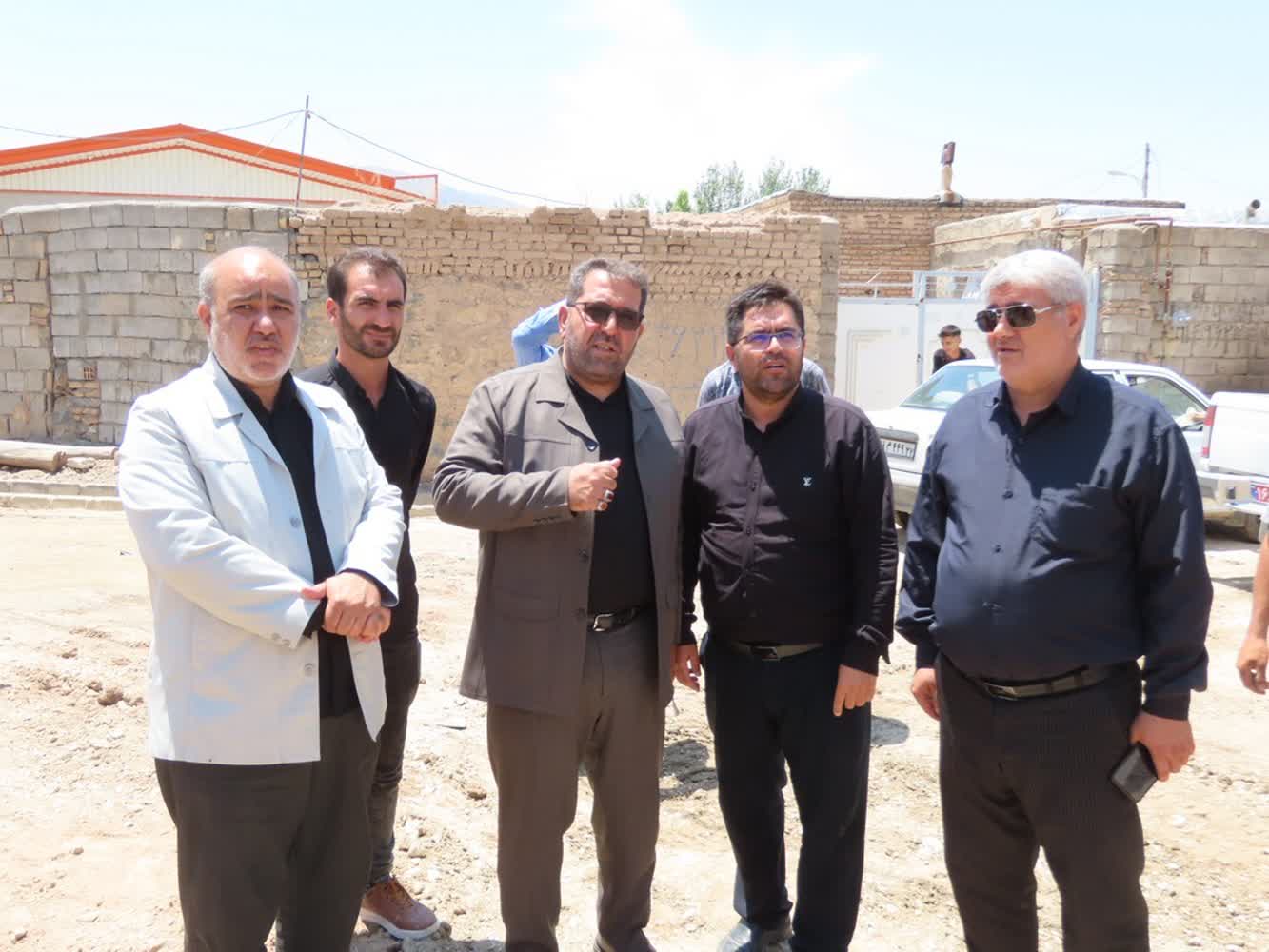 بازدید فرماندار چایپاره و مدیر کل امور روستایی استانداری از پروژه‌های عمرانی روستاهای زنگلان علیا و حاج احمدکندی