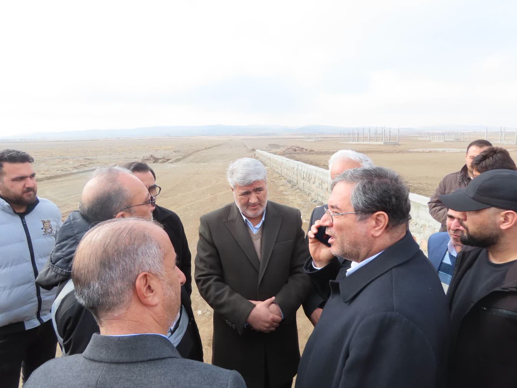 بازدید استاندار آذربایجان‌غربی از مجتمع خدماتی رفاهی در حال احداث بادپا در شهرستان چایپاره
