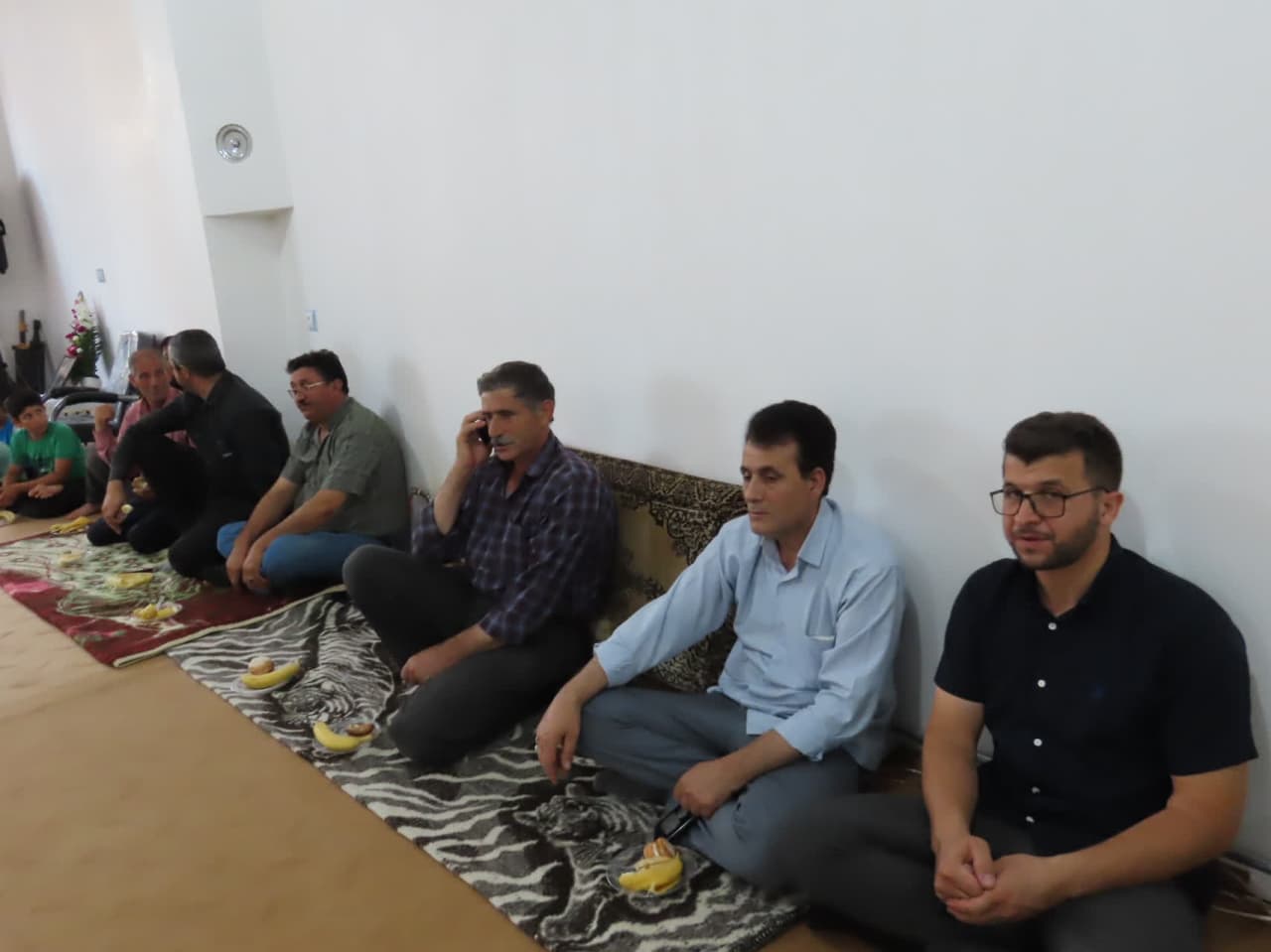 افتتاح حسینیه قمر بنی هاشم محله بیکجوان و مراسم جشن غدیر خم در آن حسینیه