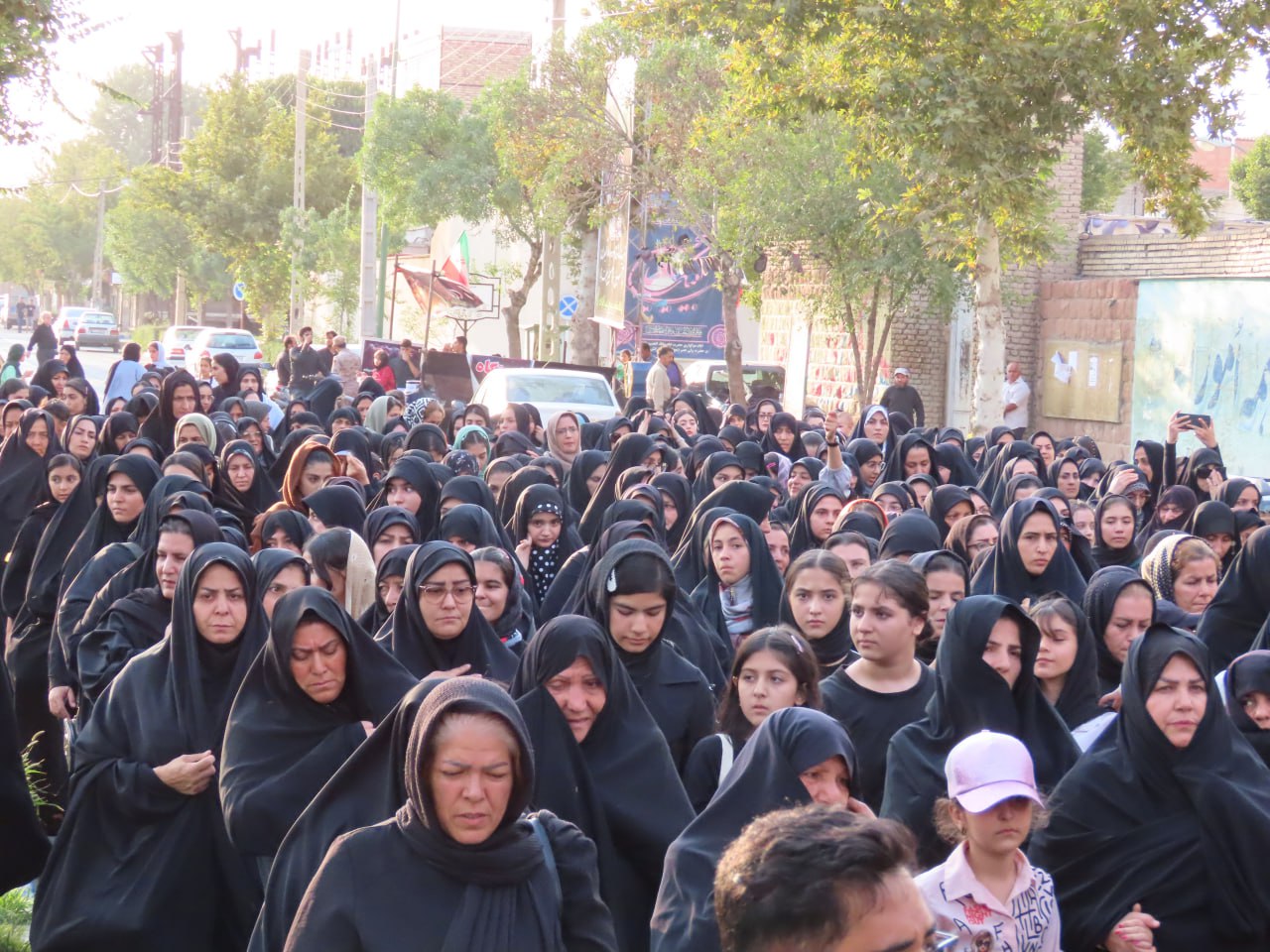 پیاده روی دلداگان اربعین در چایپاره