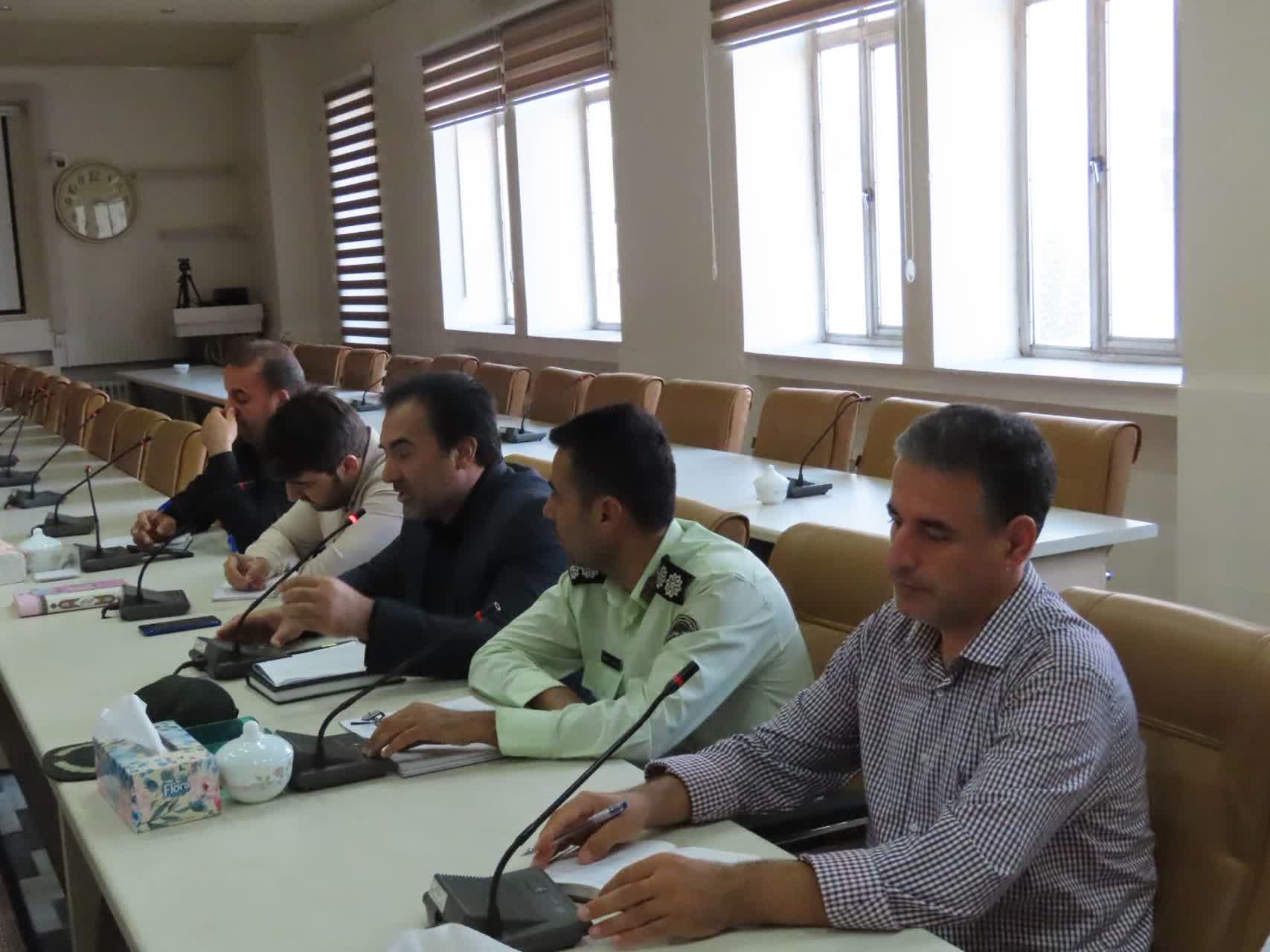 جلسه شورای حفاظت از منابع آب شهرستان چایپاره