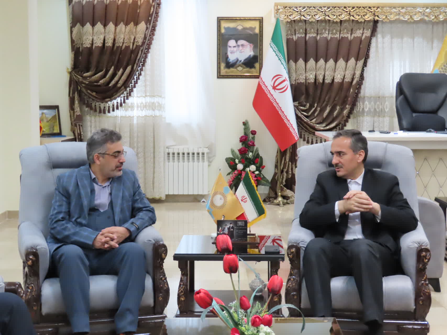 دیدار نوروزی روساء و مدیران دستگاه های اجرایی شهرستان با فرماندار چایپاره