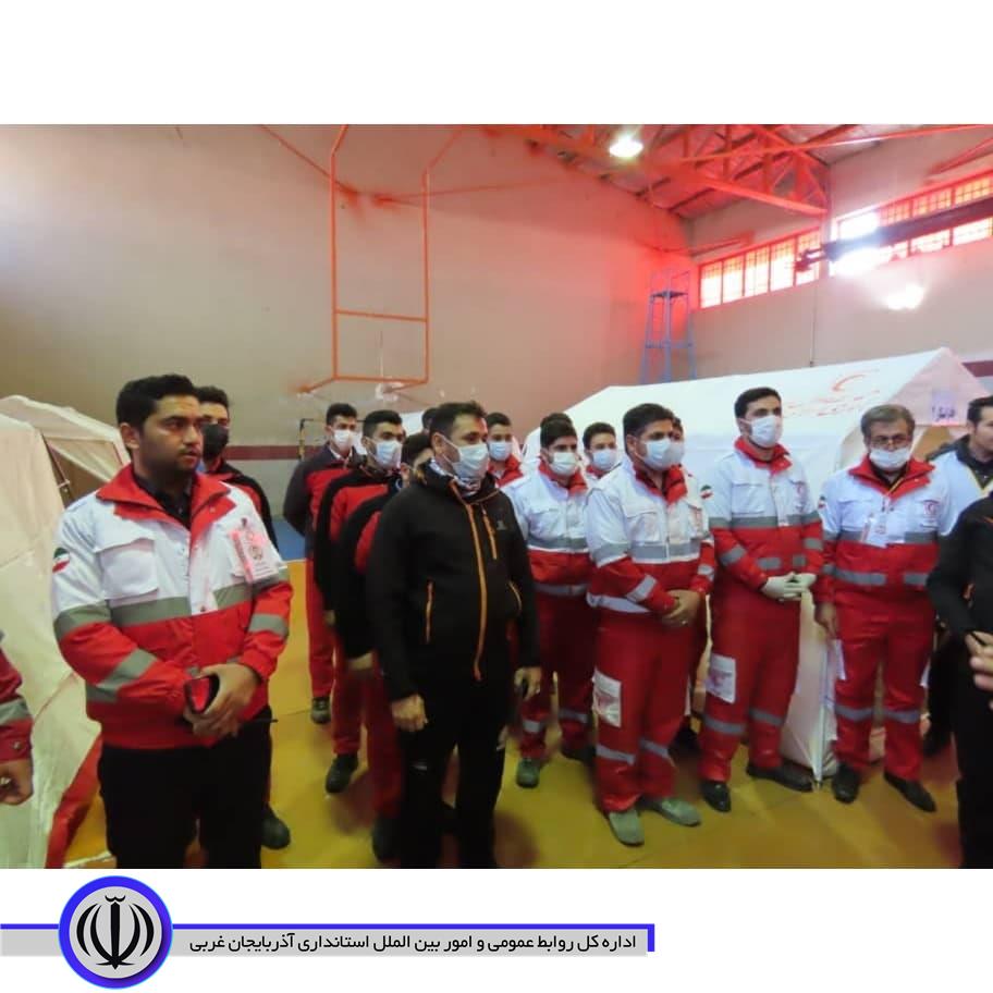 برگزاری مانور زلزله به مناسبت روز ملی ایمنی در برابر زلزله و کاهش اثرات بلایای طبیعی