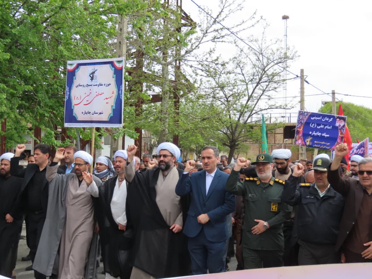 گزارش تصویری راهپیمایی روز قدس1402