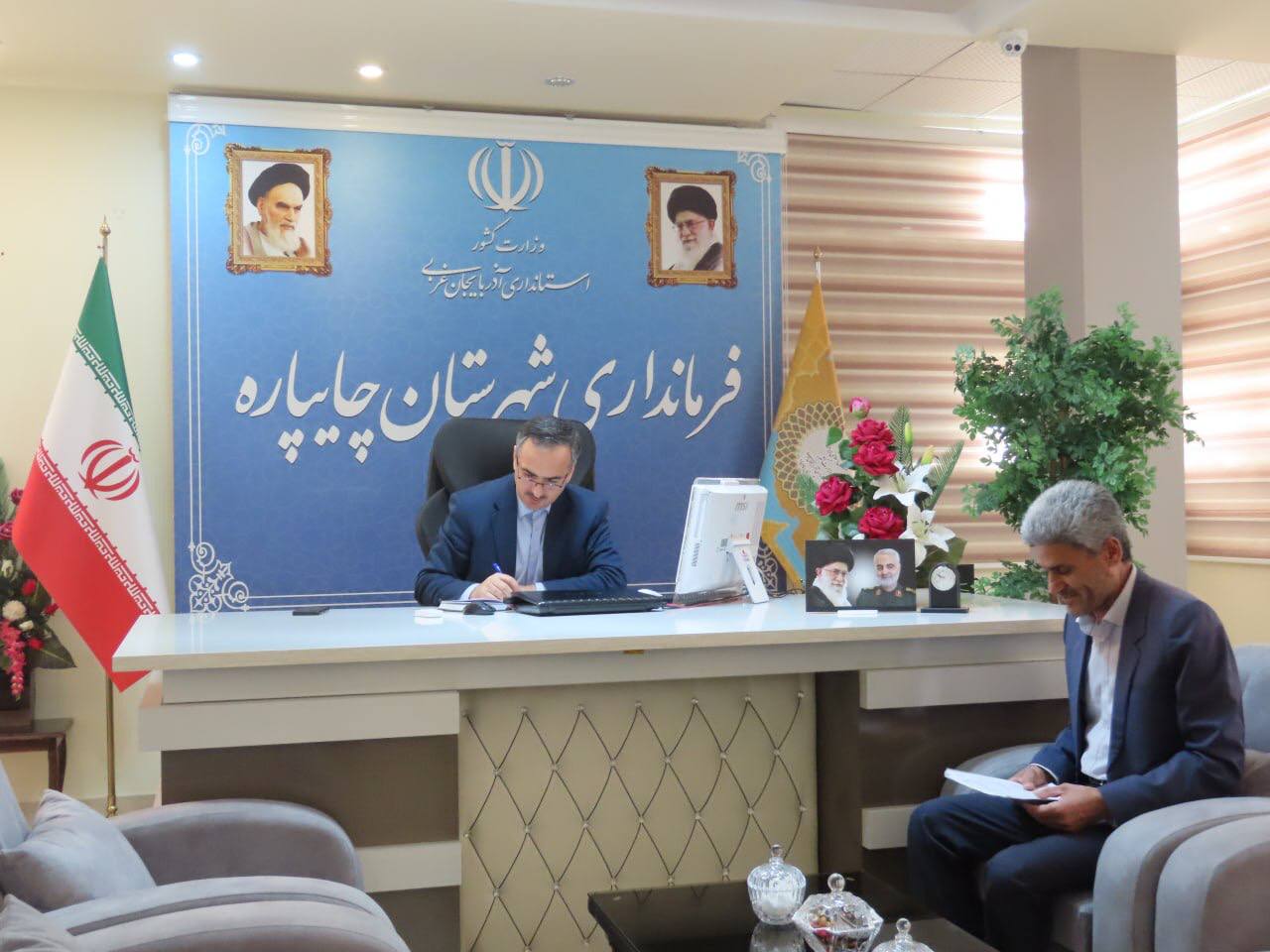 احصاء و بررسی مشکلات مردمی توسط نماینده عالی دولت در شهرستان چایپاره