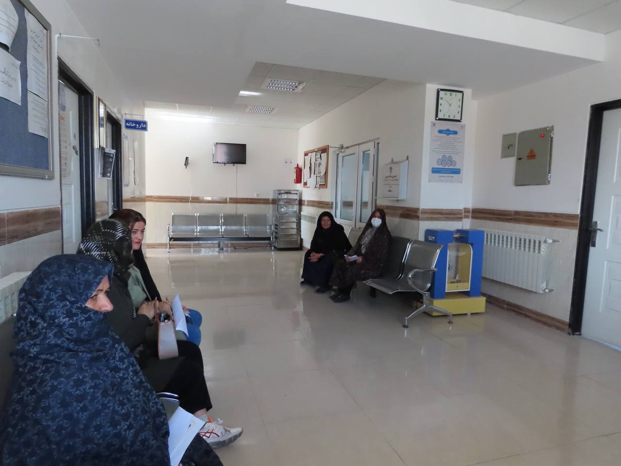 بازدید سرزده سعید شکورزاده فرماندار چایپاره از مرکز خدمات جامع سلامت روستایی قره کندی
