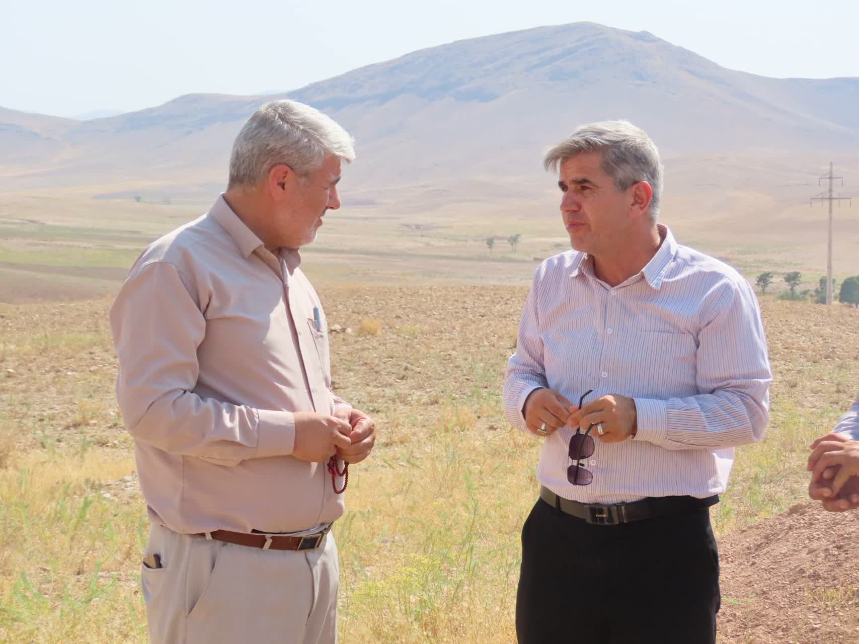 بازدید فرماندار چایپاره از ایستگاه پمپاژ آب شرب روستاهای محور تاج خاتون ، قوچاش و پیریادگار