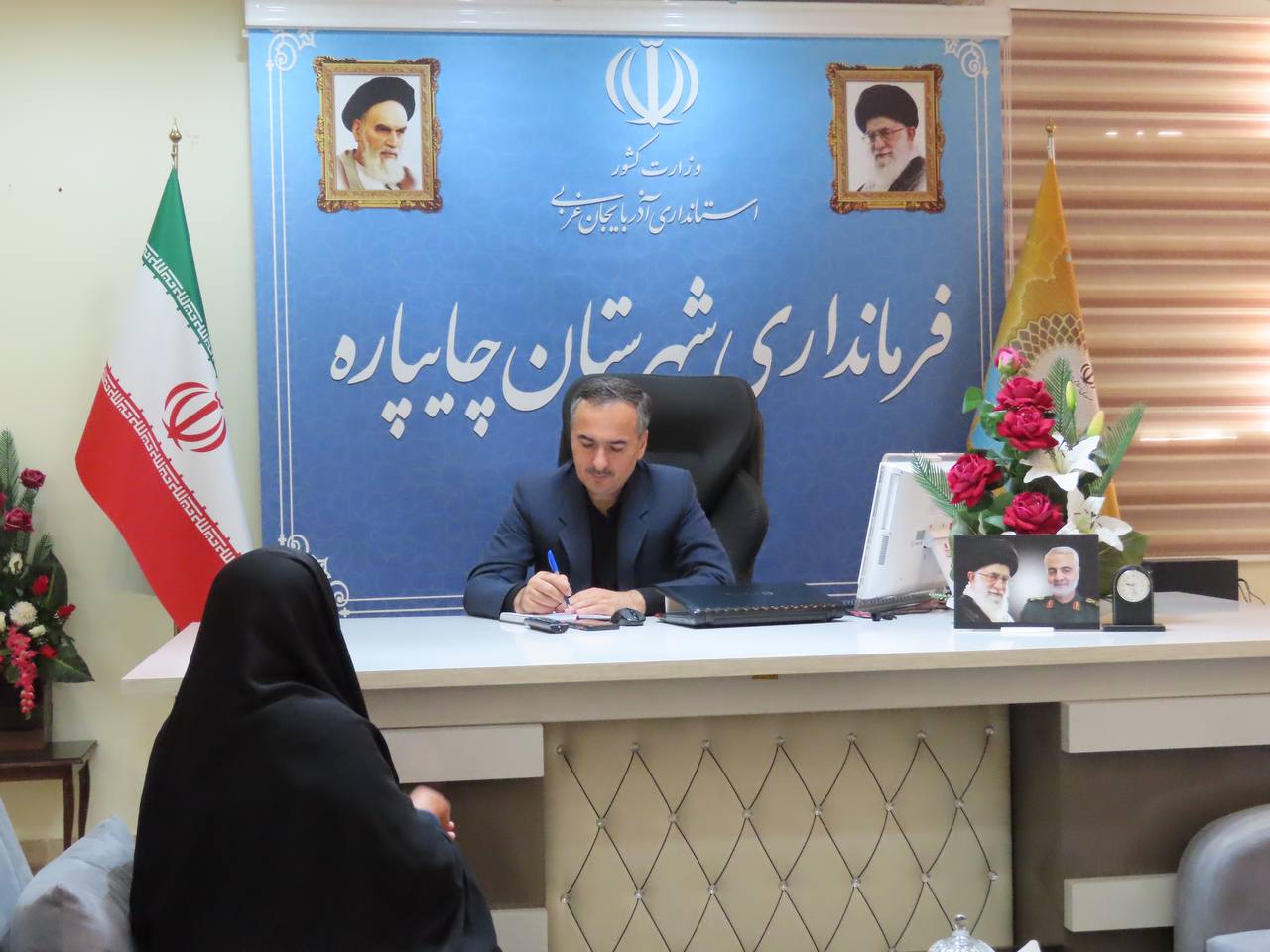 احصاء و بررسی مشکلات مردمی توسط نماینده عالی دولت در شهرستان چایپاره