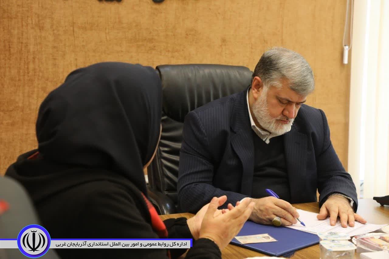 ملاقات مستقیم و بدون واسطه با استاندار آذربایجانغربی
