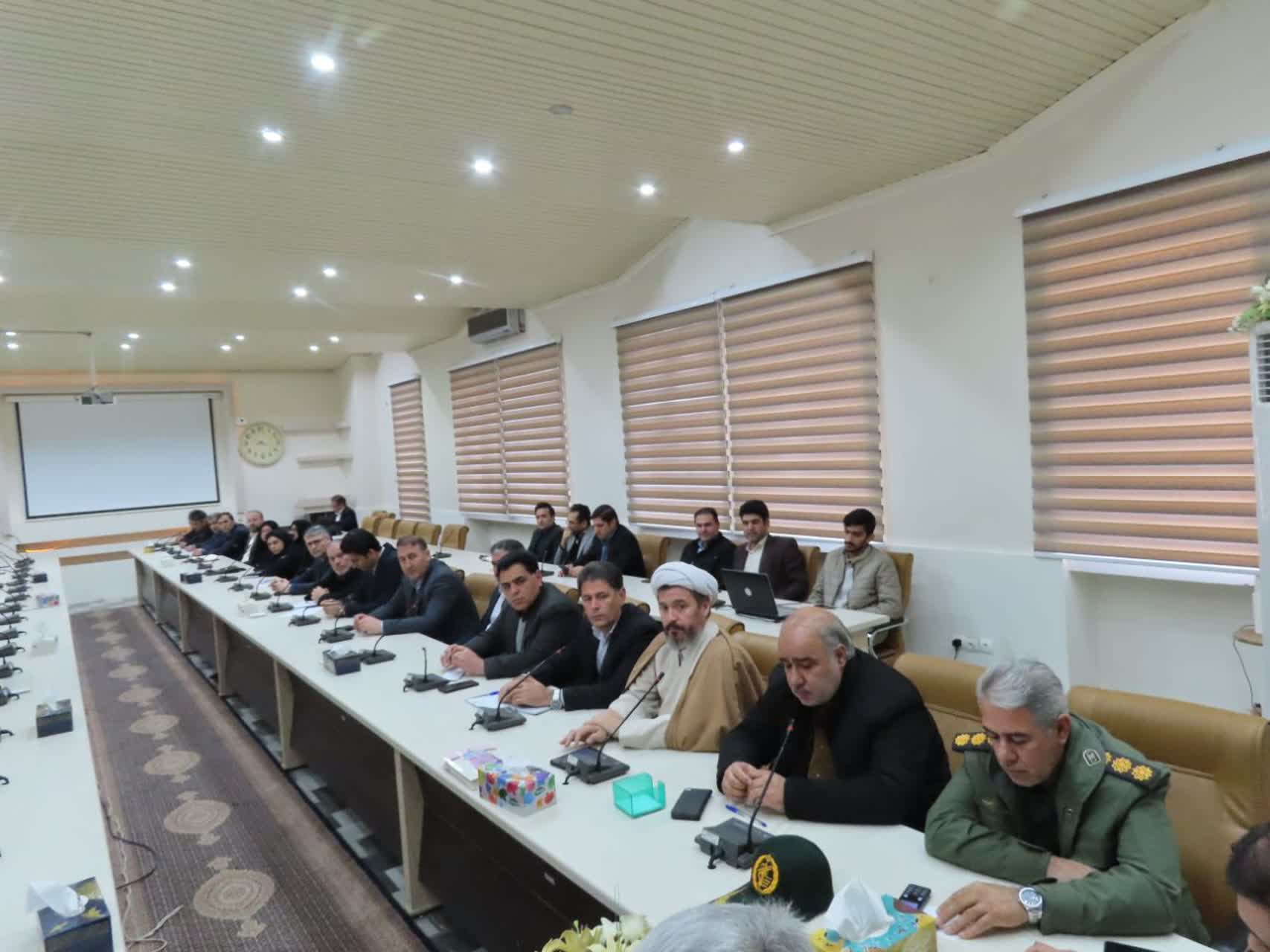 برگزاری جلسه شورای اداری شهرستان چایپاره