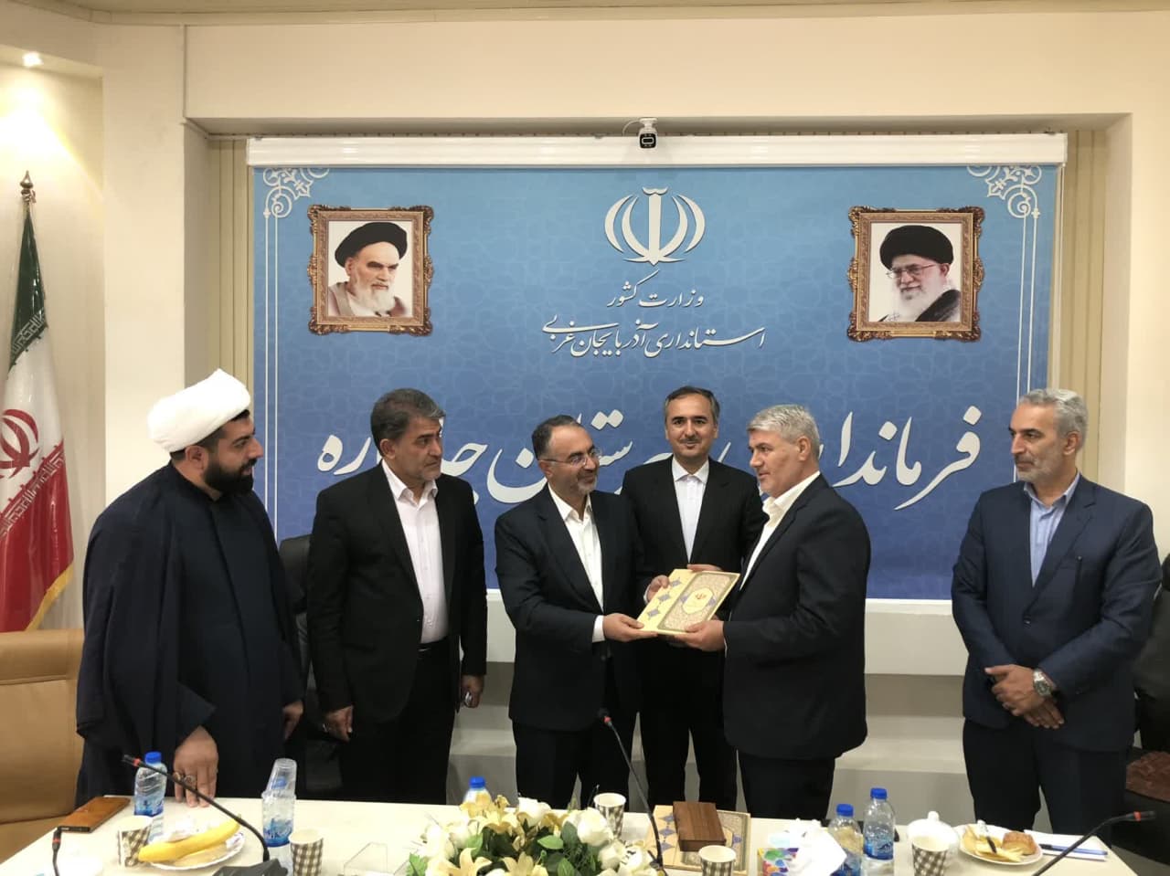 آیین تکریم و معارفه فرماندار شهرستان چایپاره برگزار شد