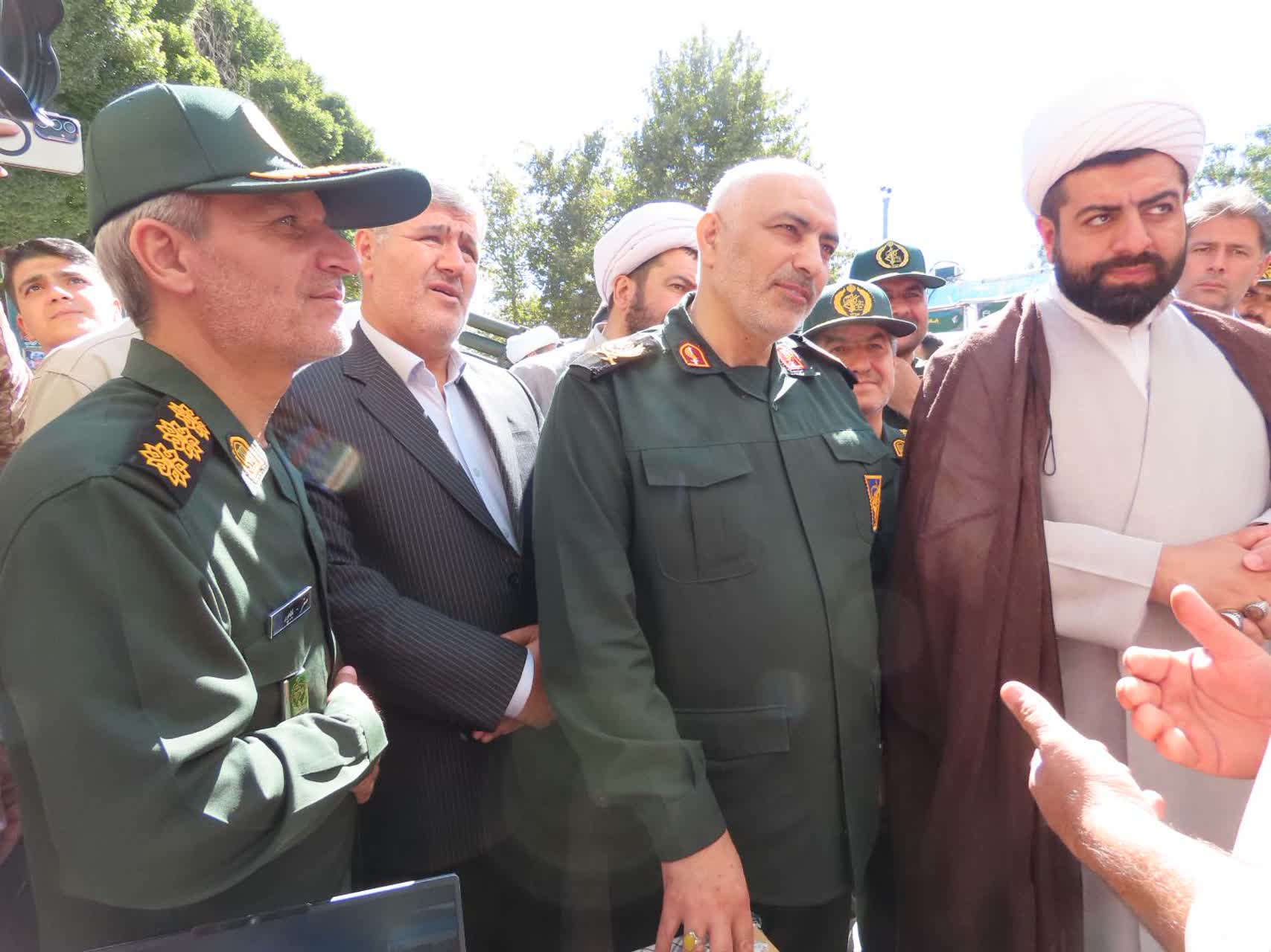 مراسم افتتاح نمایشگاه پایگاههای مقاومت اسوه ناحیه چایپاره