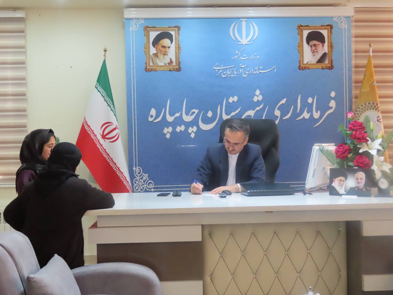 احصاء و بررسی مشکلات مردمی توسط نماینده عالی دولت در شهرستان چایپاره