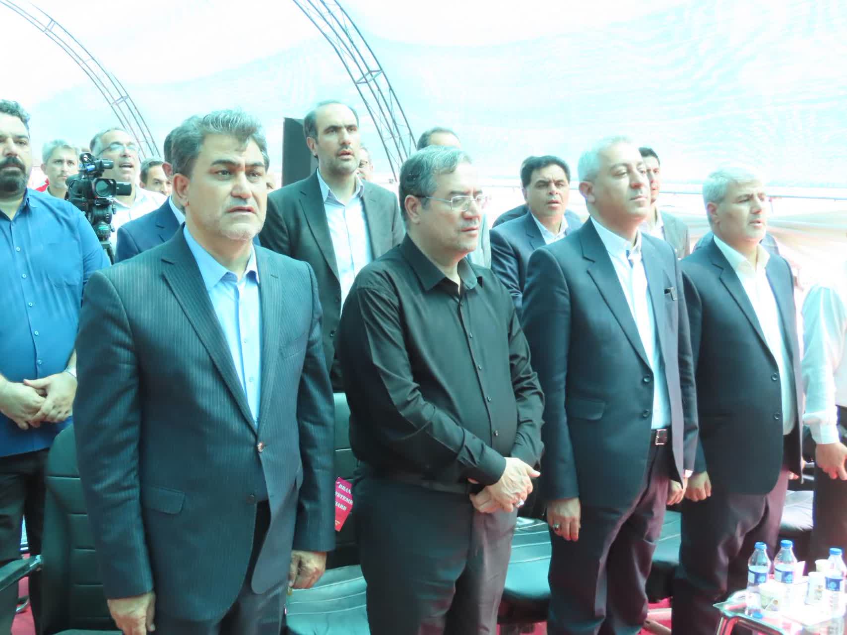 آیین آغاز عملیات اجرایی و کلنگ زنی قطعه چهارم محور سهراهی ایواوغلی تا گیت ورودی منطقه آزاد ماکو