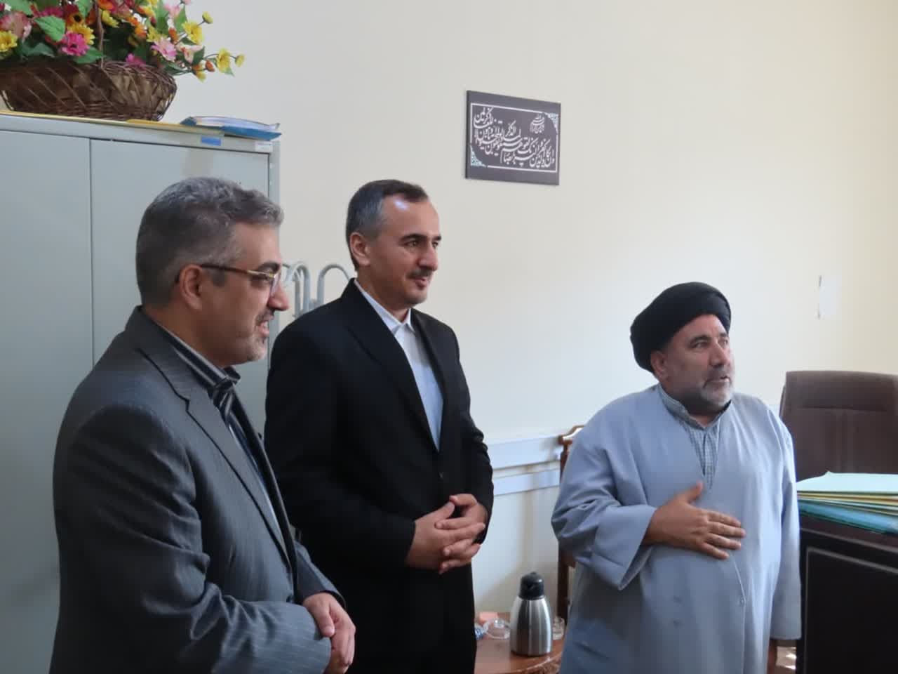 دیدار با رییس حوزه قضائی شهرستان به مناسبت هفته قوه قضائیه