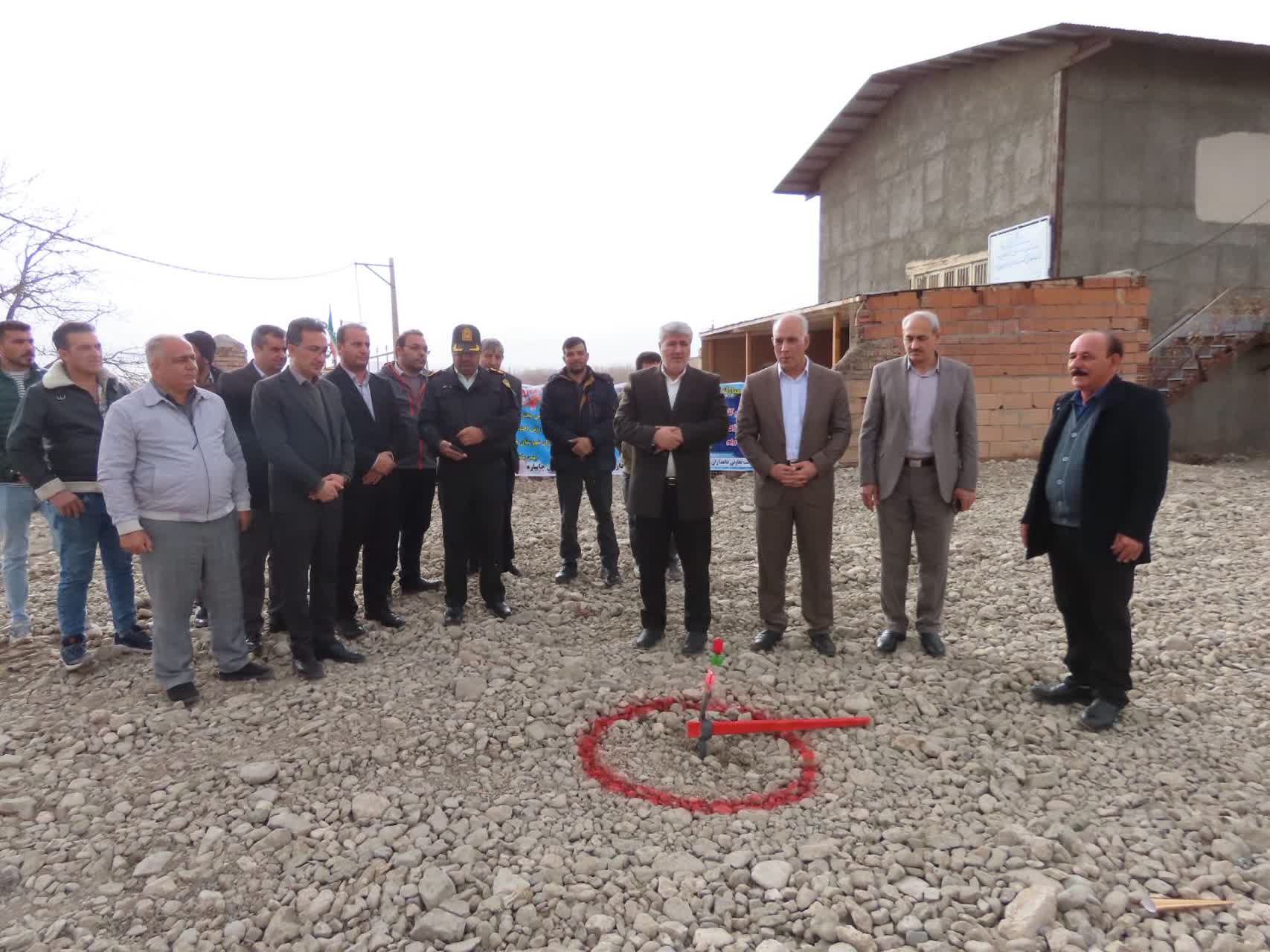 آغاز عملیات احداث انبار 100 تنی شرکت تعاونی کشاورزی دامداران شهرستان چایپاره