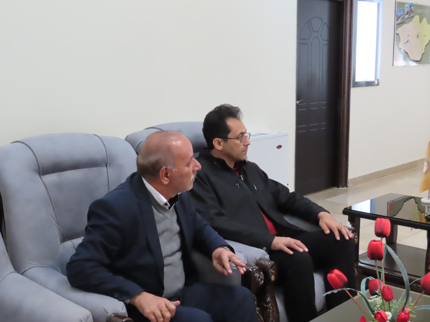 دیدار نوروزی روساء و مدیران دستگاه های اجرایی شهرستان با فرماندار چایپاره
