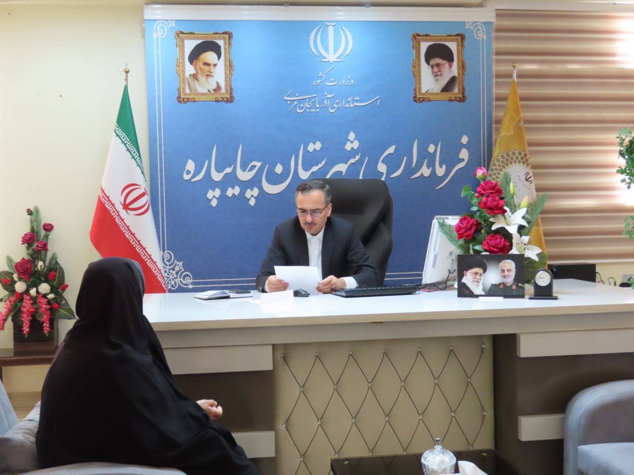 احصاء و بررسی مشکلات مردمی توسط نماینده عالی دولت در شهرستان چایپاره
