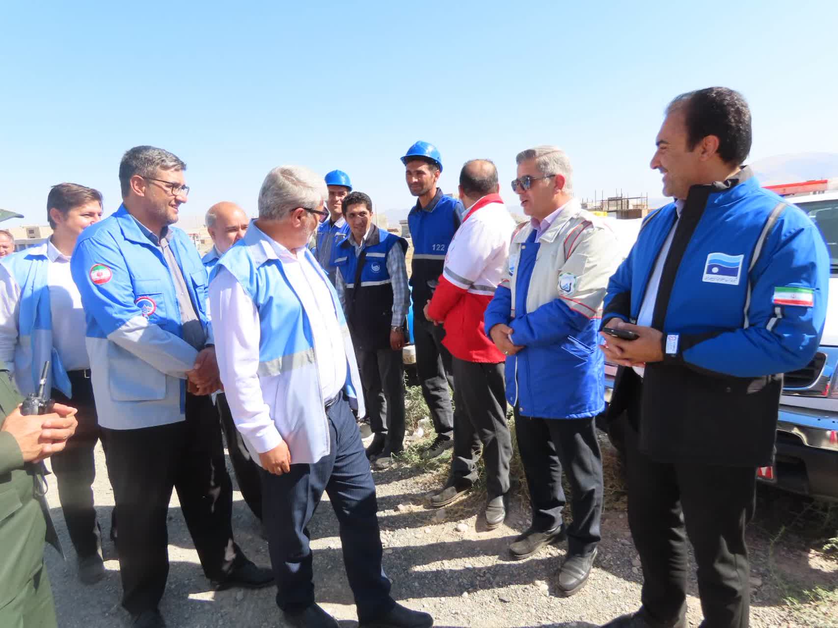 برگزاری مانور لحظه صفر ستاد پیشگیری ، هماهنگی ، فرماندهی و پاسخ به بحران شهرستان چایپاره